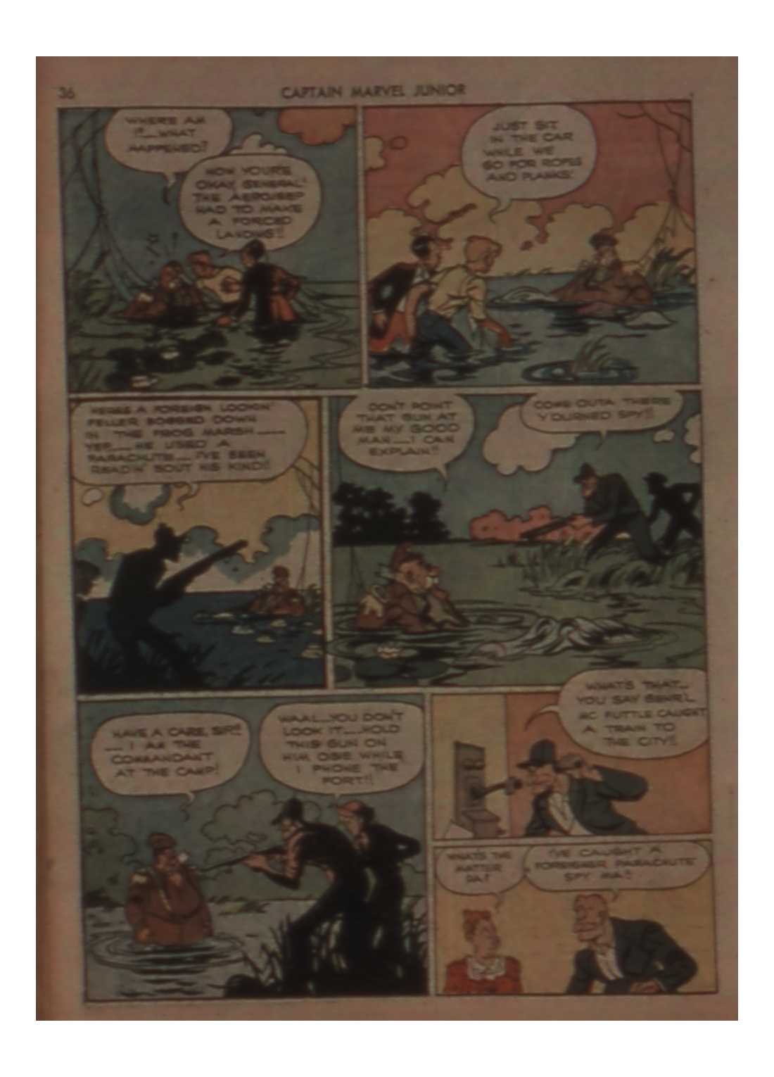 Read online Captain Marvel, Jr. comic -  Issue #2 - 36