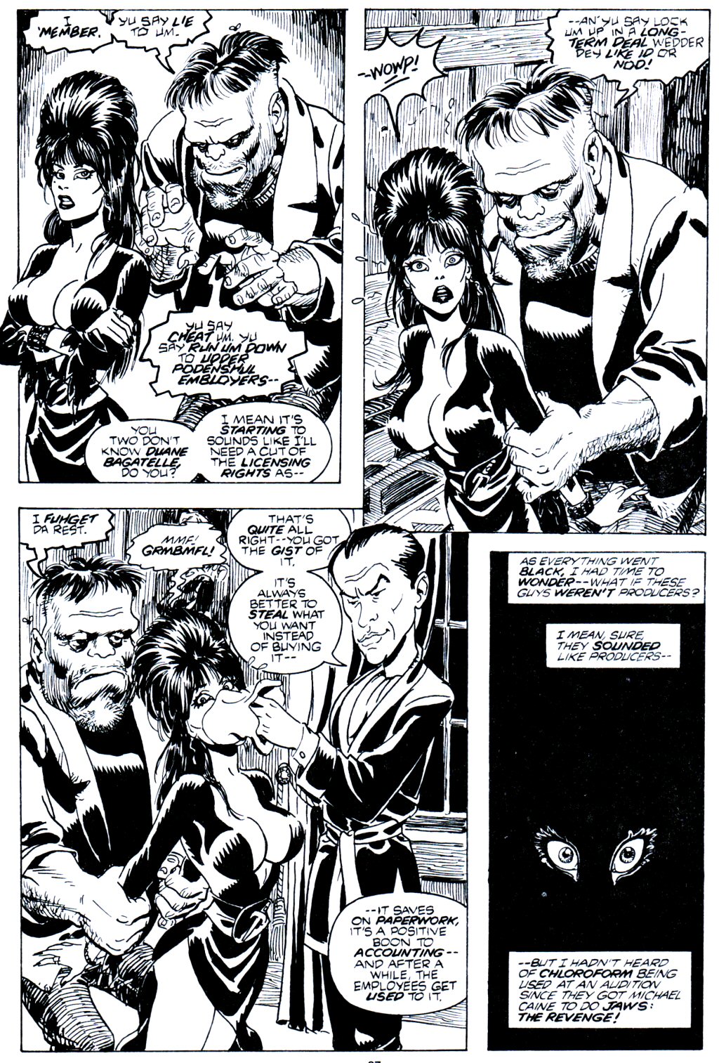 Read online Elvira, Mistress of the Dark comic -  Issue #10 - 29
