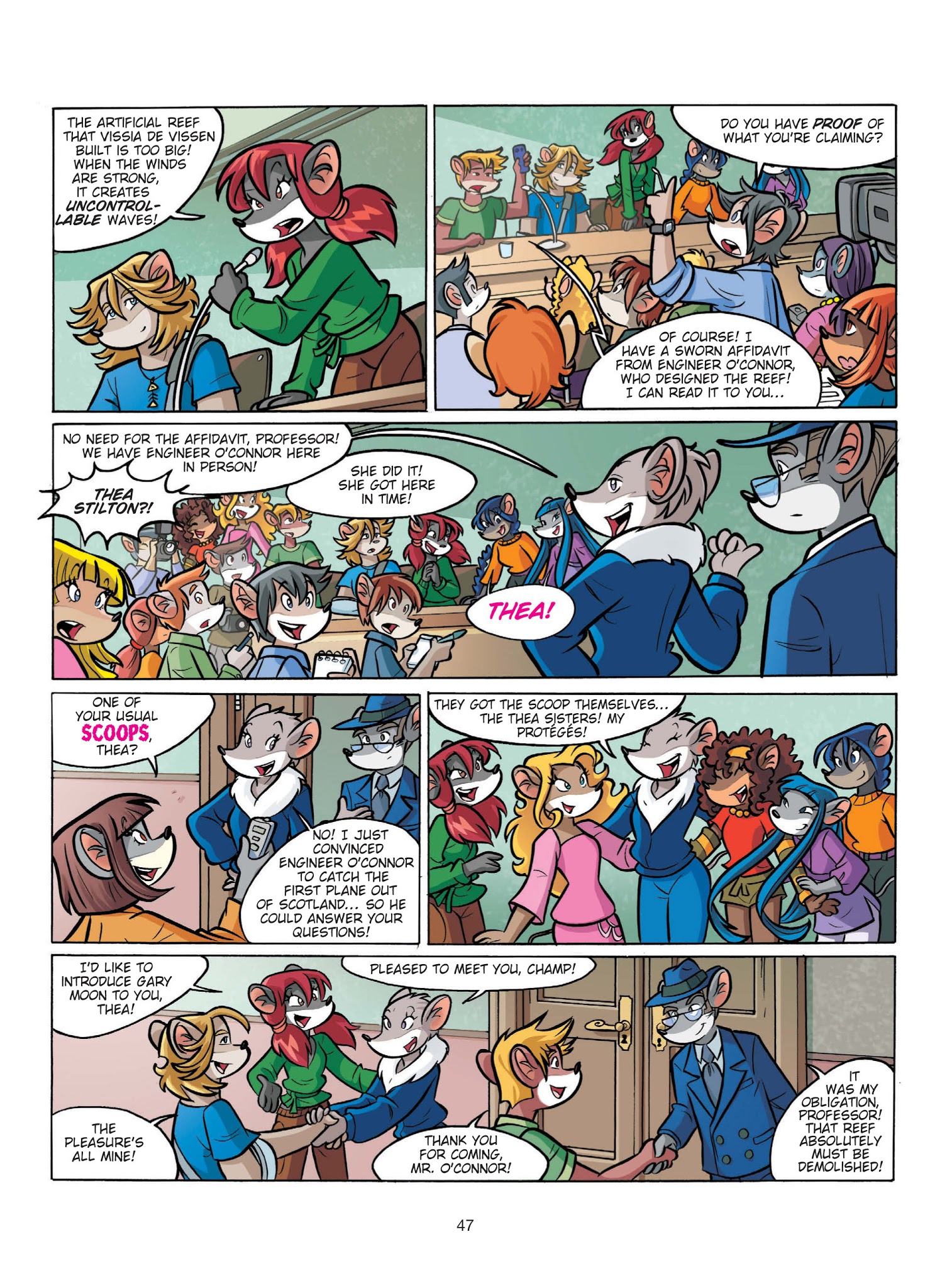 Read online Thea Stilton comic -  Issue # TPB 4 - 48