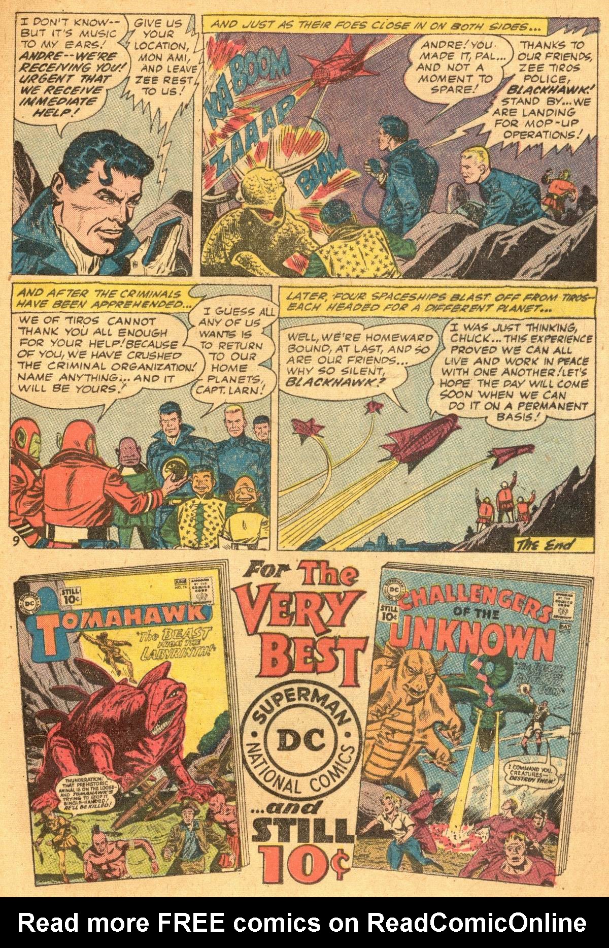 Read online Blackhawk (1957) comic -  Issue #160 - 33