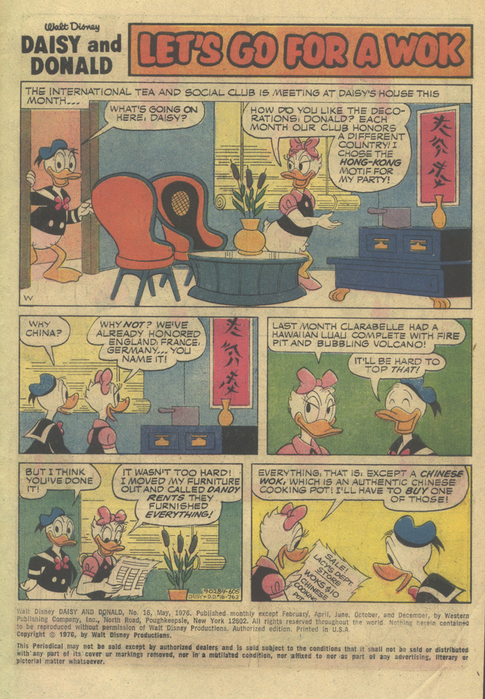 Read online Walt Disney Daisy and Donald comic -  Issue #16 - 3