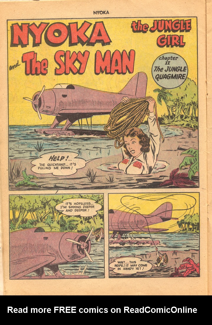 Read online Nyoka the Jungle Girl (1945) comic -  Issue #67 - 16