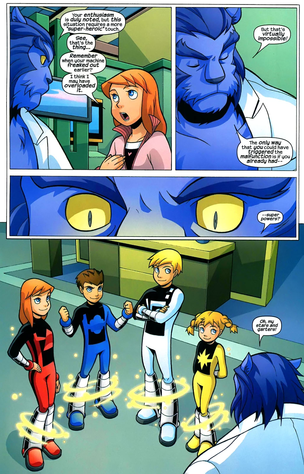 Read online X-Men and Power Pack comic -  Issue #2 - 15