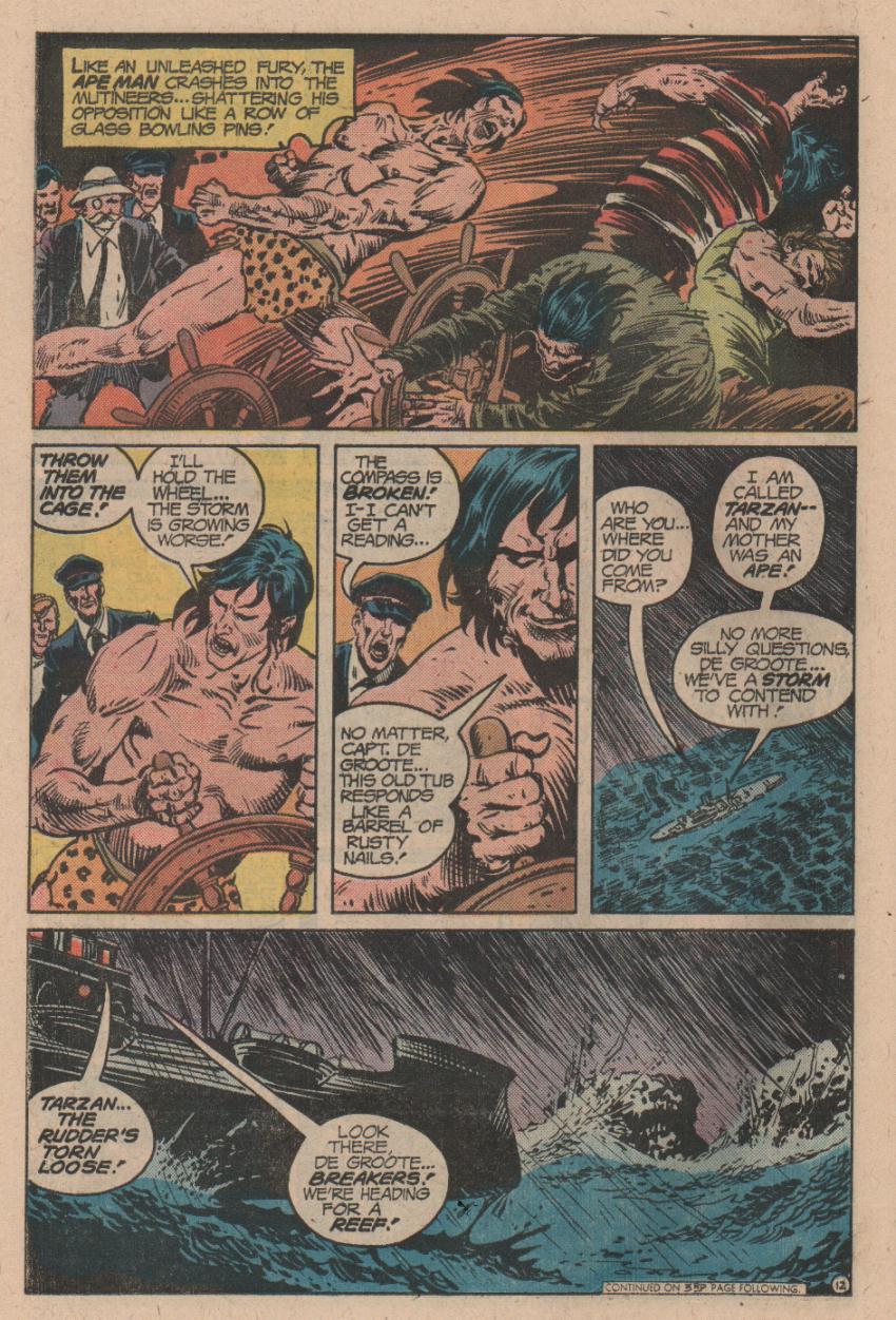 Read online Tarzan (1972) comic -  Issue #240 - 13