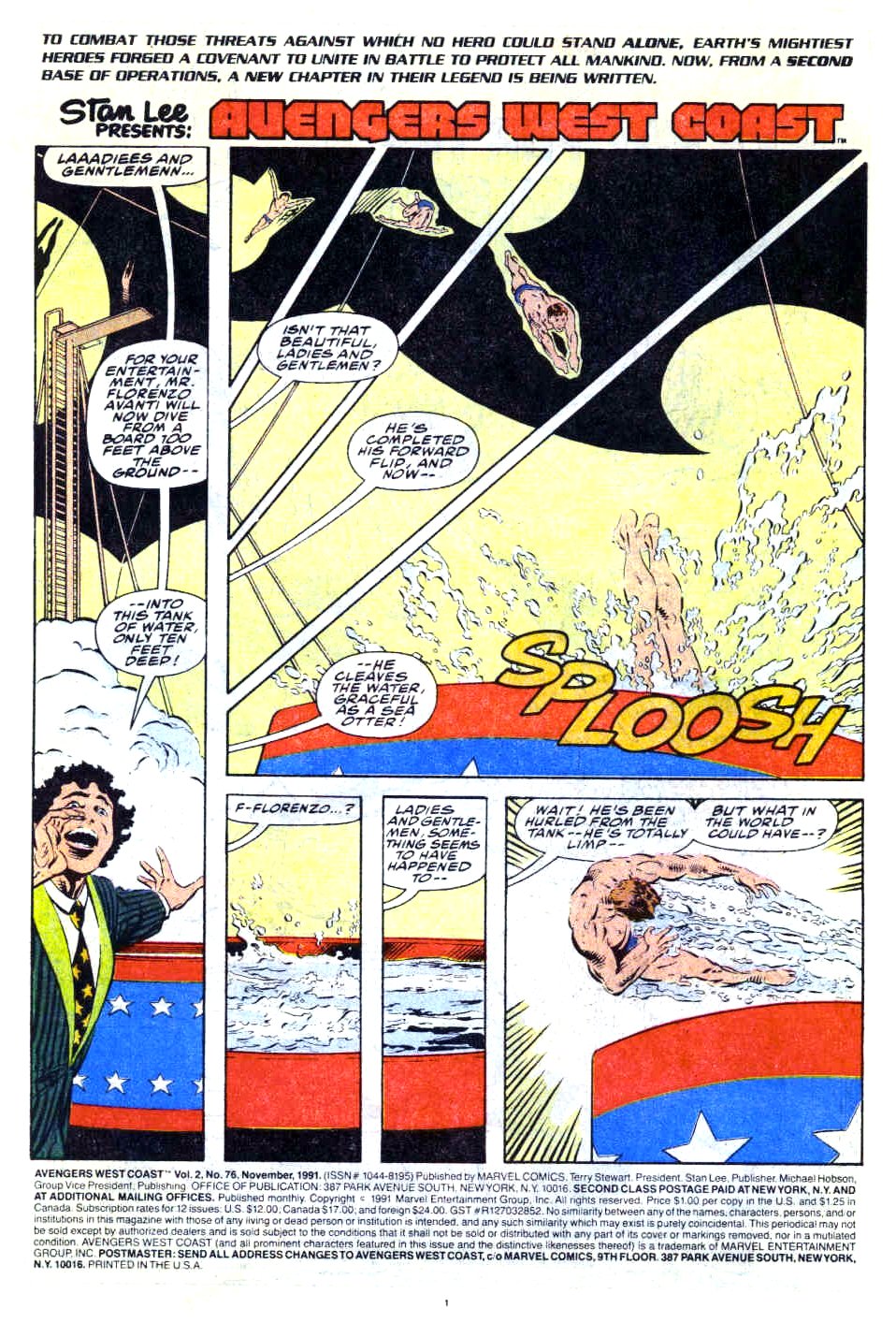Read online Avengers West Coast (1989) comic -  Issue #76 - 2