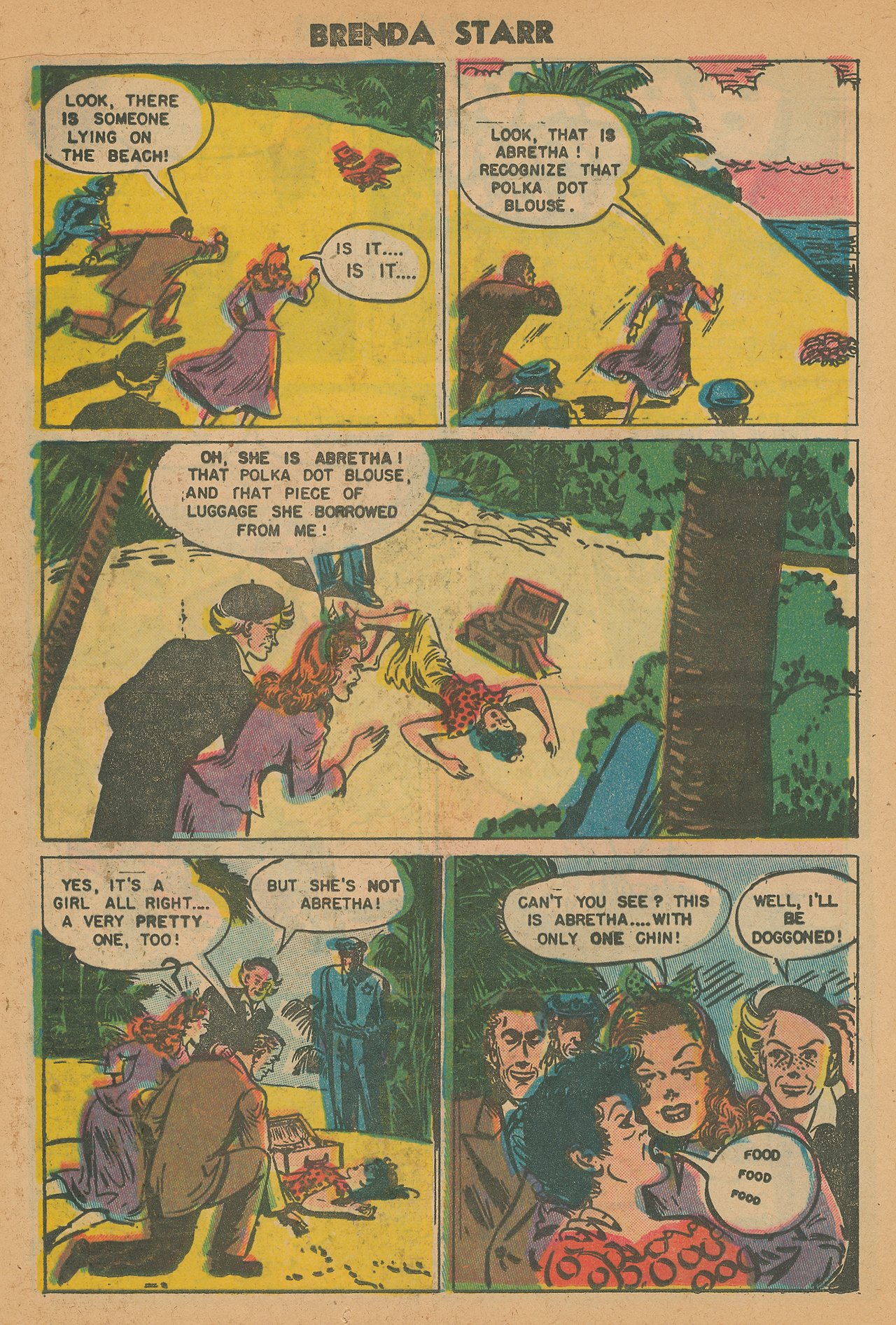 Read online Brenda Starr (1948) comic -  Issue #15 - 24
