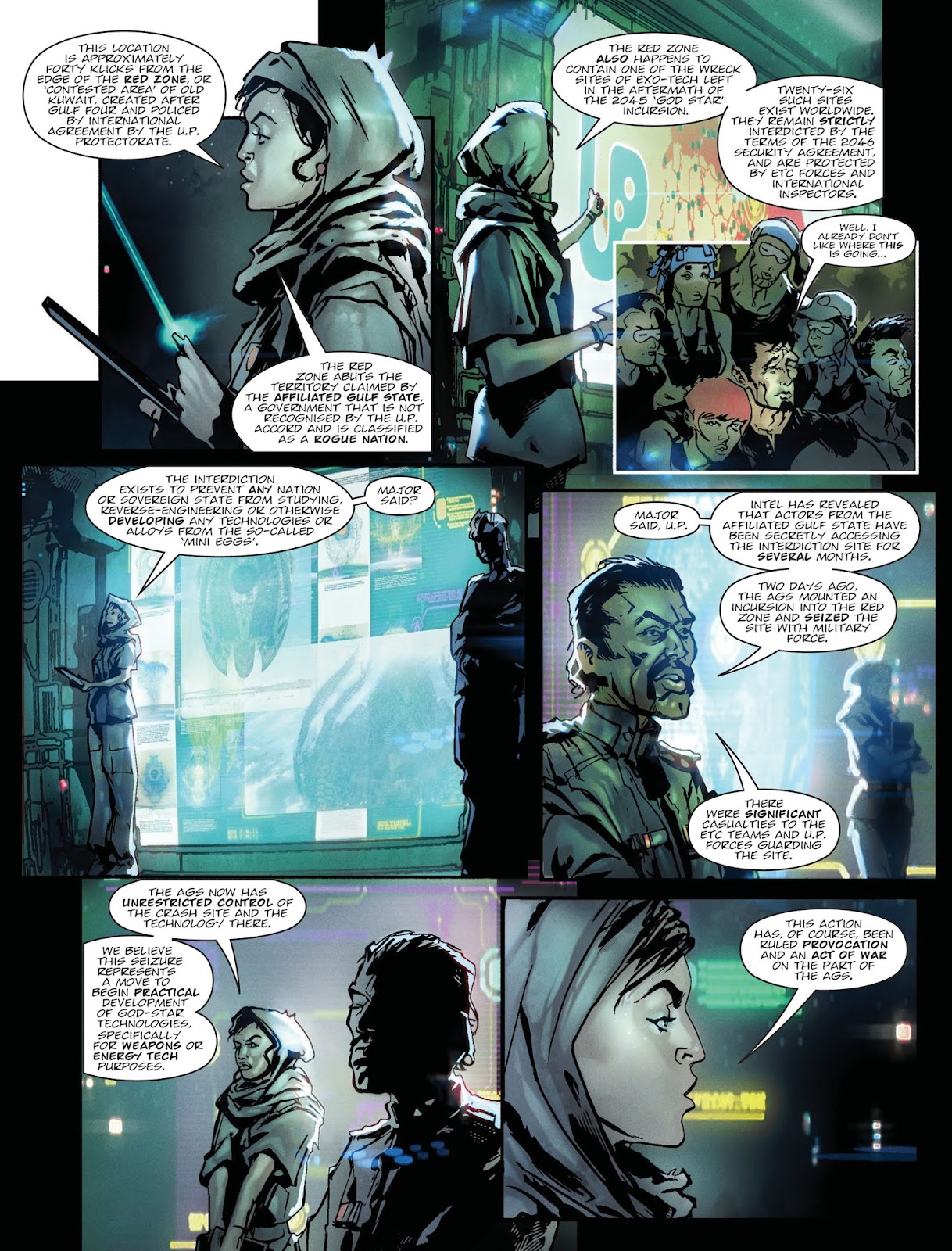 2000 AD issue 2050 - Page 23