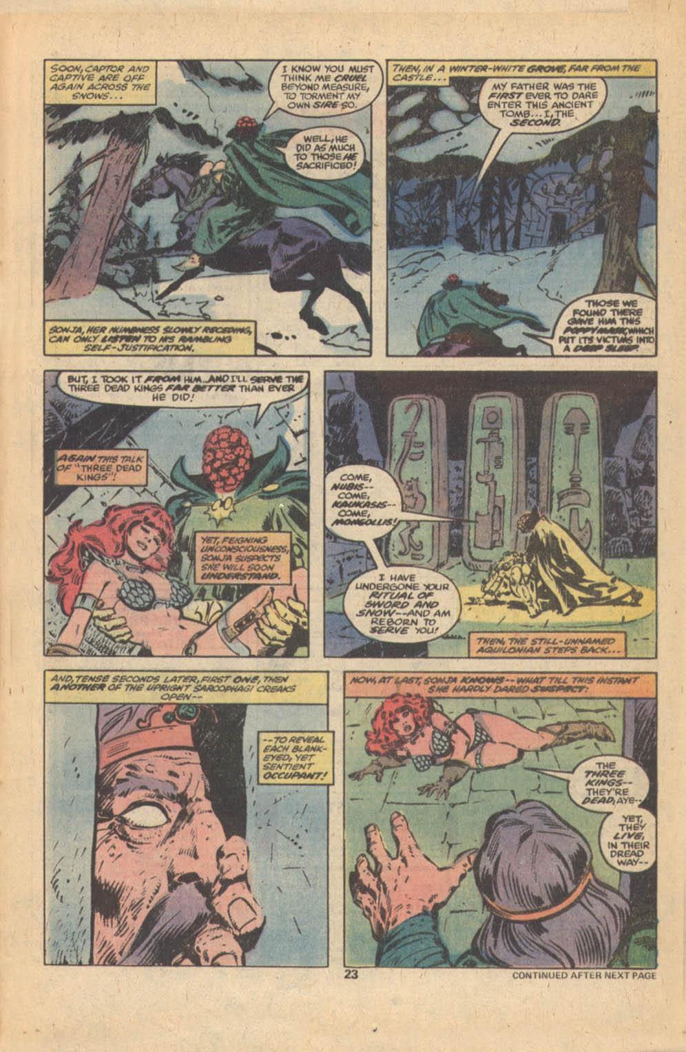 Red Sonja (1977) Issue #15 #15 - English 14