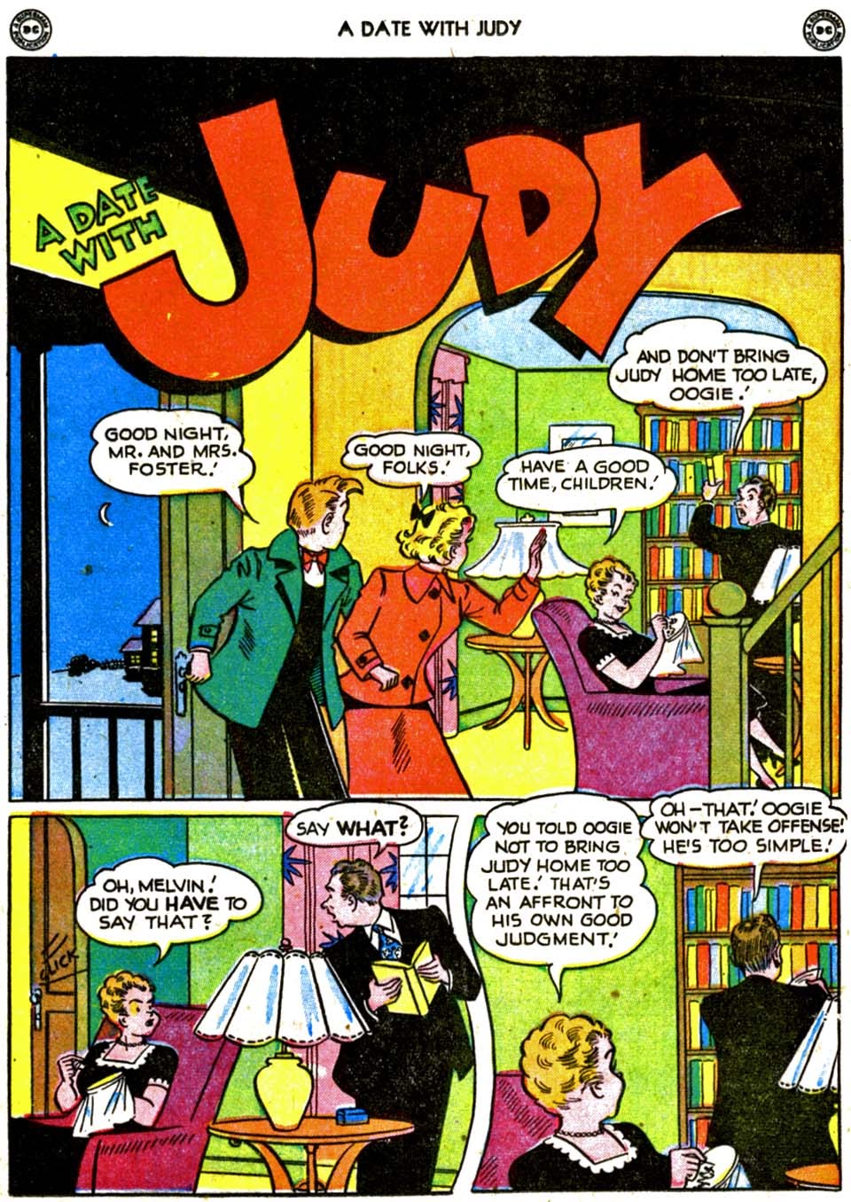 Read online A Date with Judy comic -  Issue #12 - 25