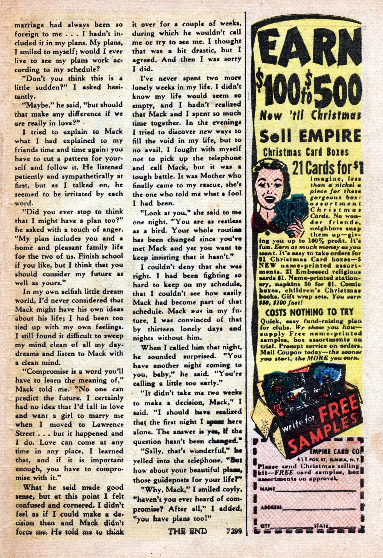 Read online Secret Story Romances comic -  Issue #10 - 29