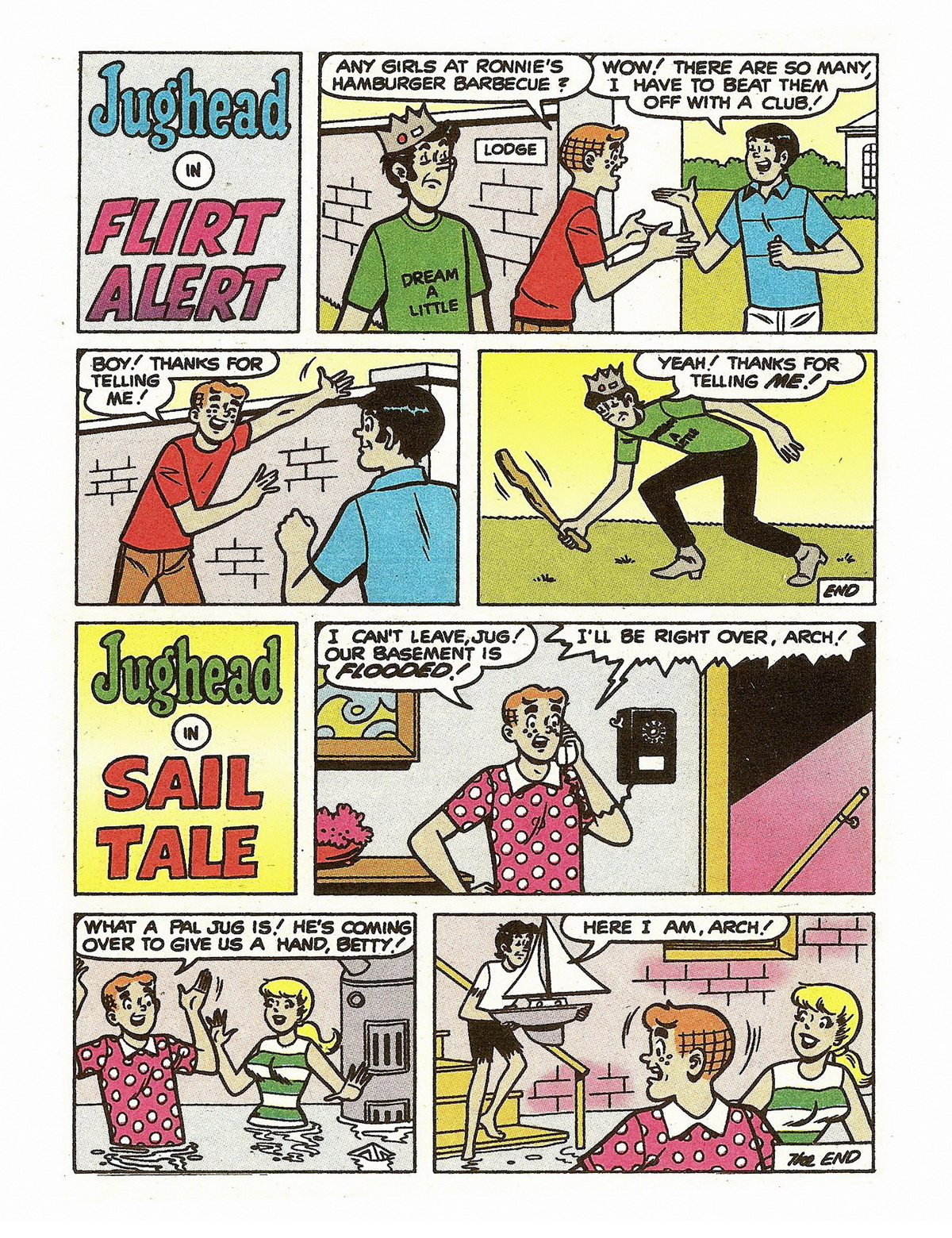 Read online Jughead's Double Digest Magazine comic -  Issue #70 - 161