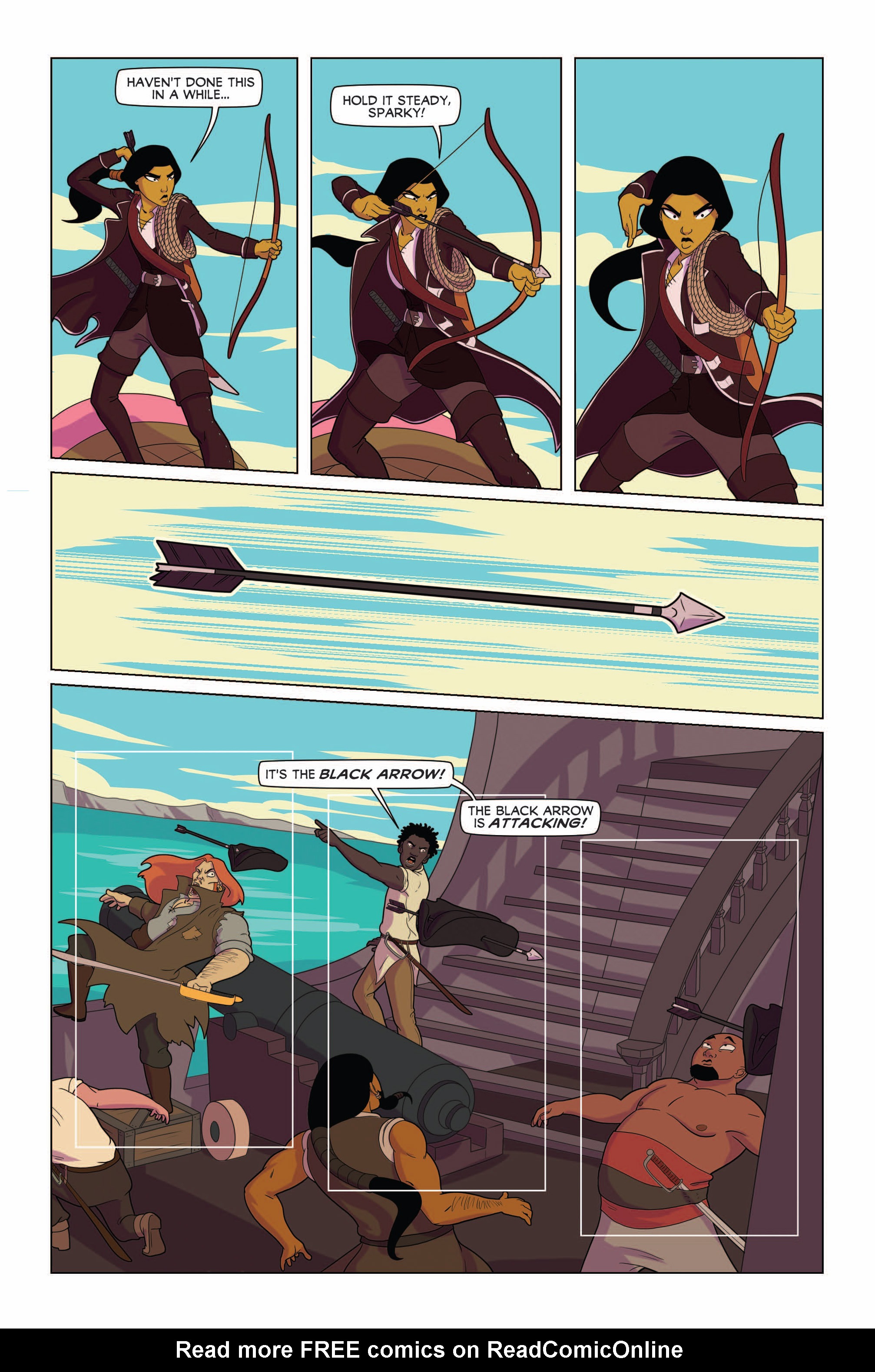Read online Princeless: The Pirate Princess comic -  Issue # Full - 76