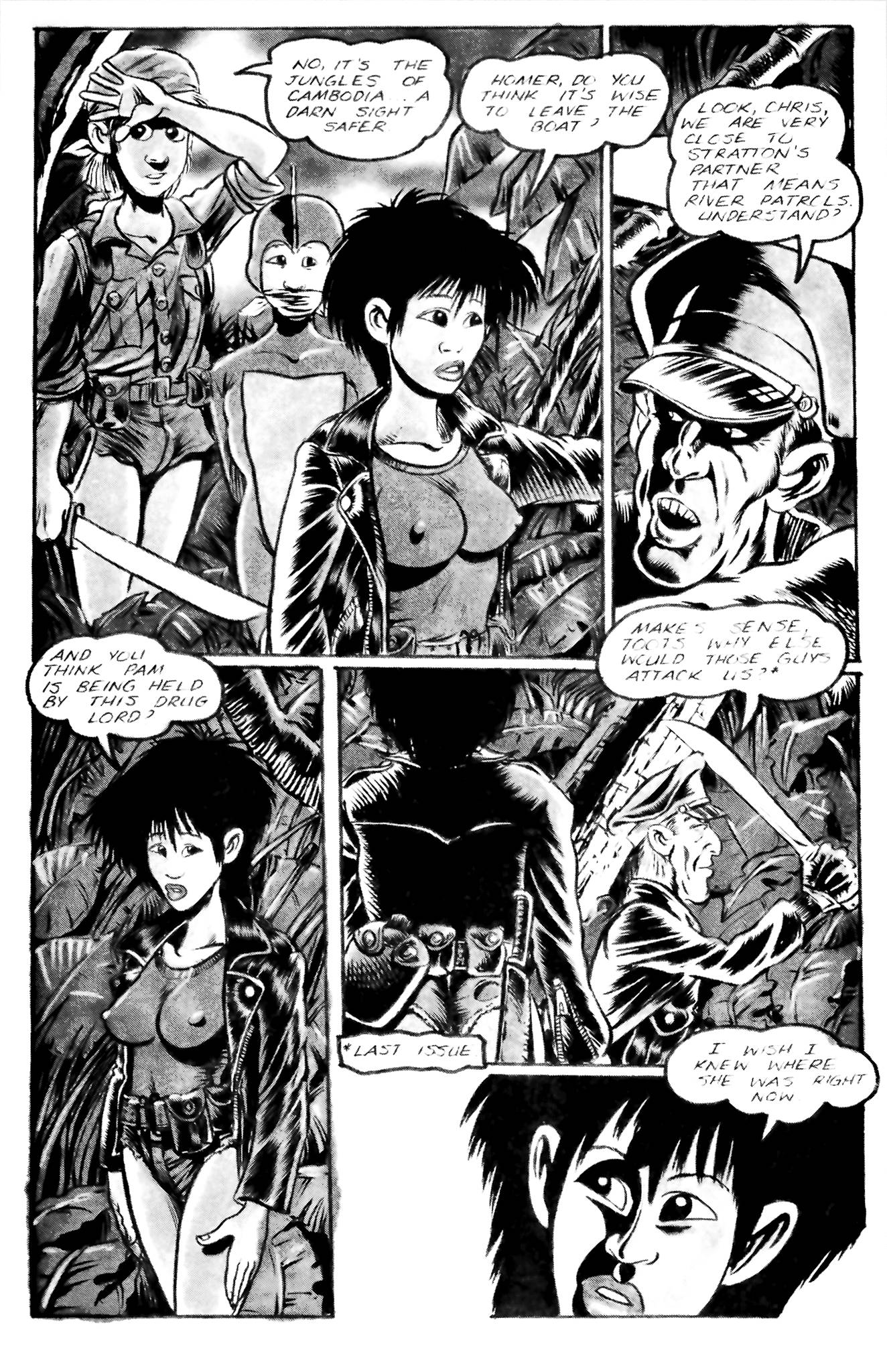 Read online Leather & Lace (1989) comic -  Issue #5 - 5