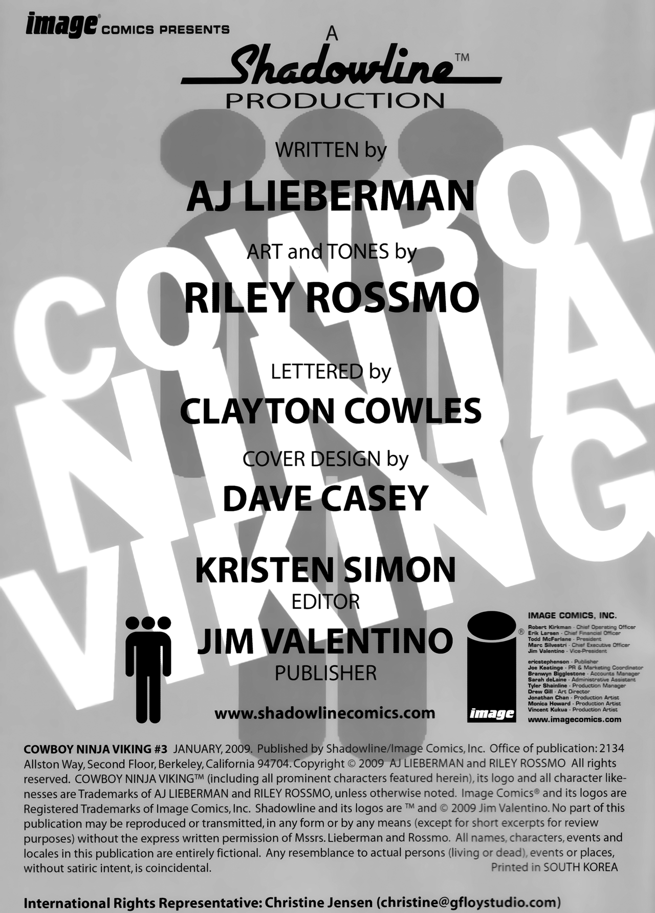 Read online Cowboy Ninja Viking comic -  Issue #3 - 2