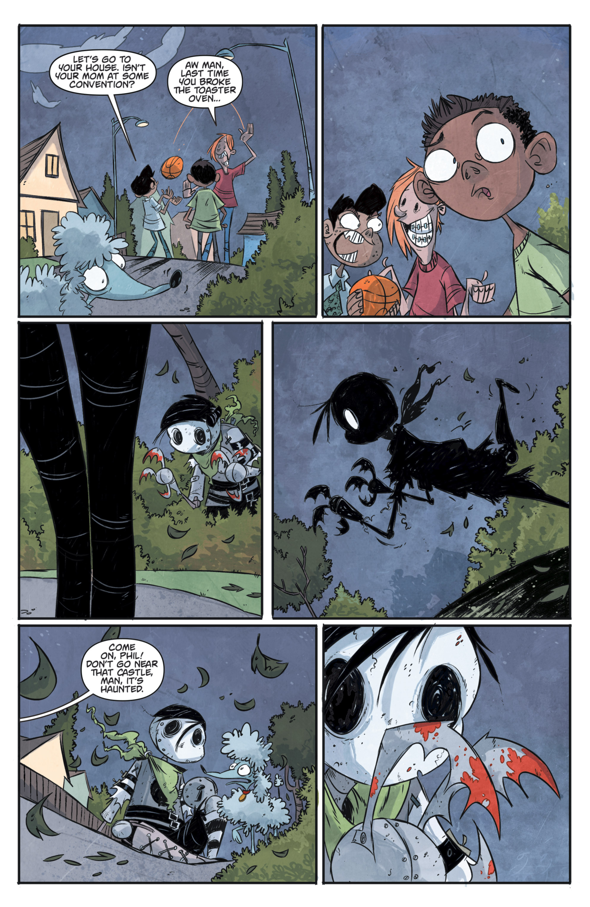 Read online Edward Scissorhands comic -  Issue #2 - 6