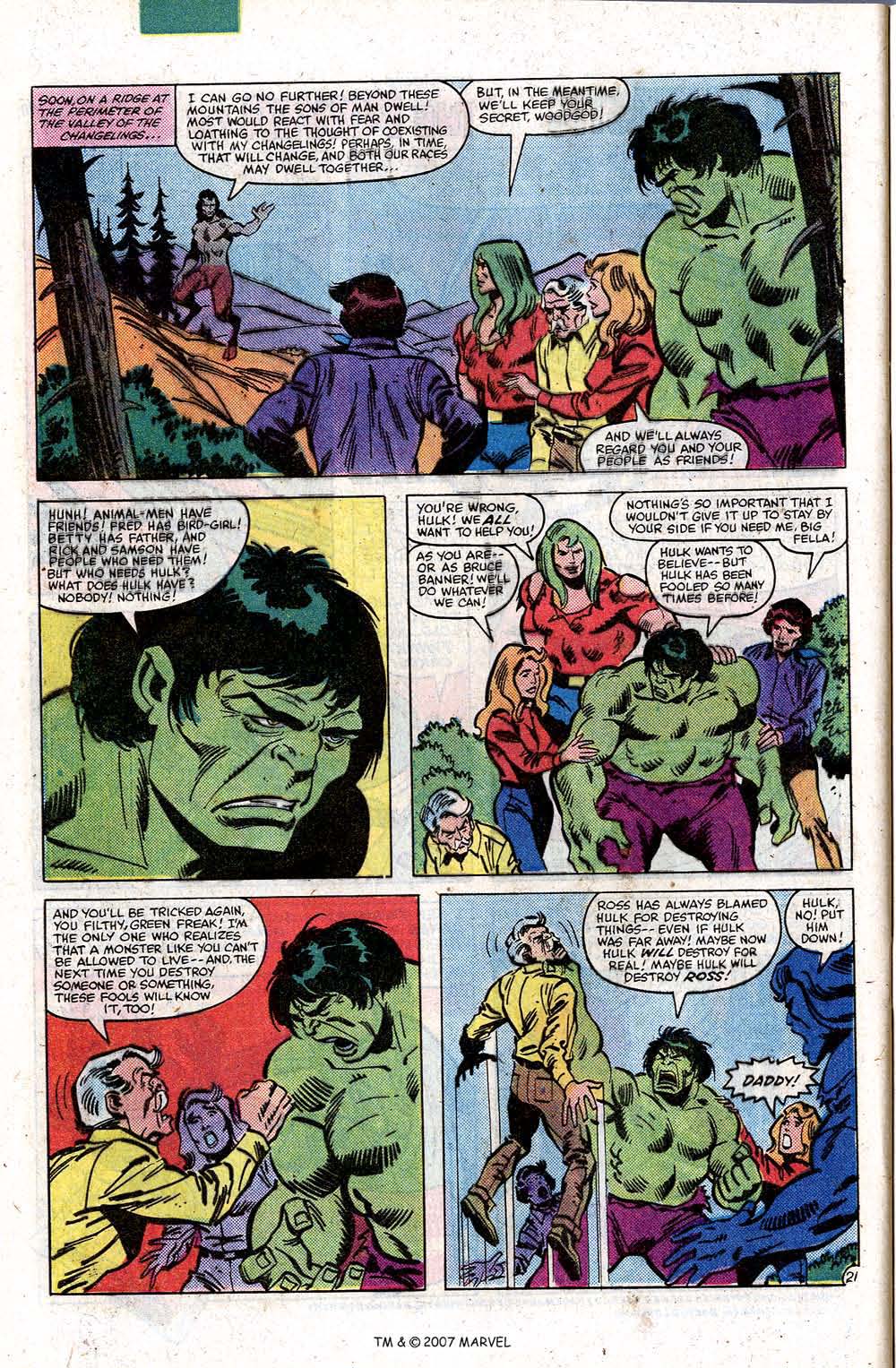 Read online The Incredible Hulk (1968) comic -  Issue #253 - 32