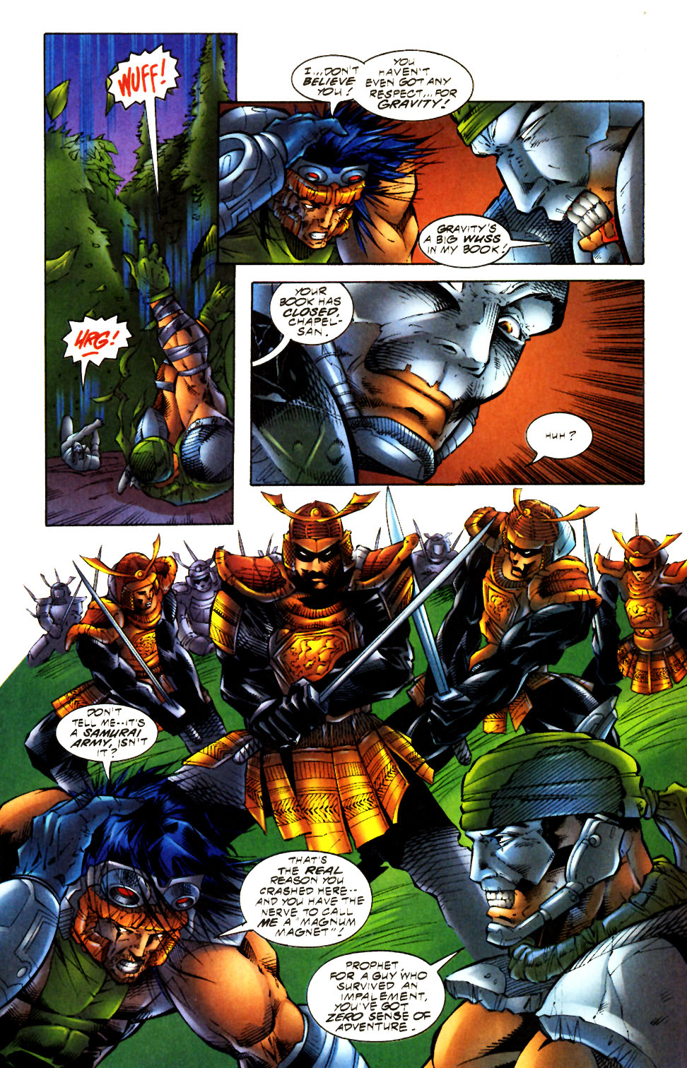 Read online Prophet/Chapel: Super Soldiers comic -  Issue #2 - 12