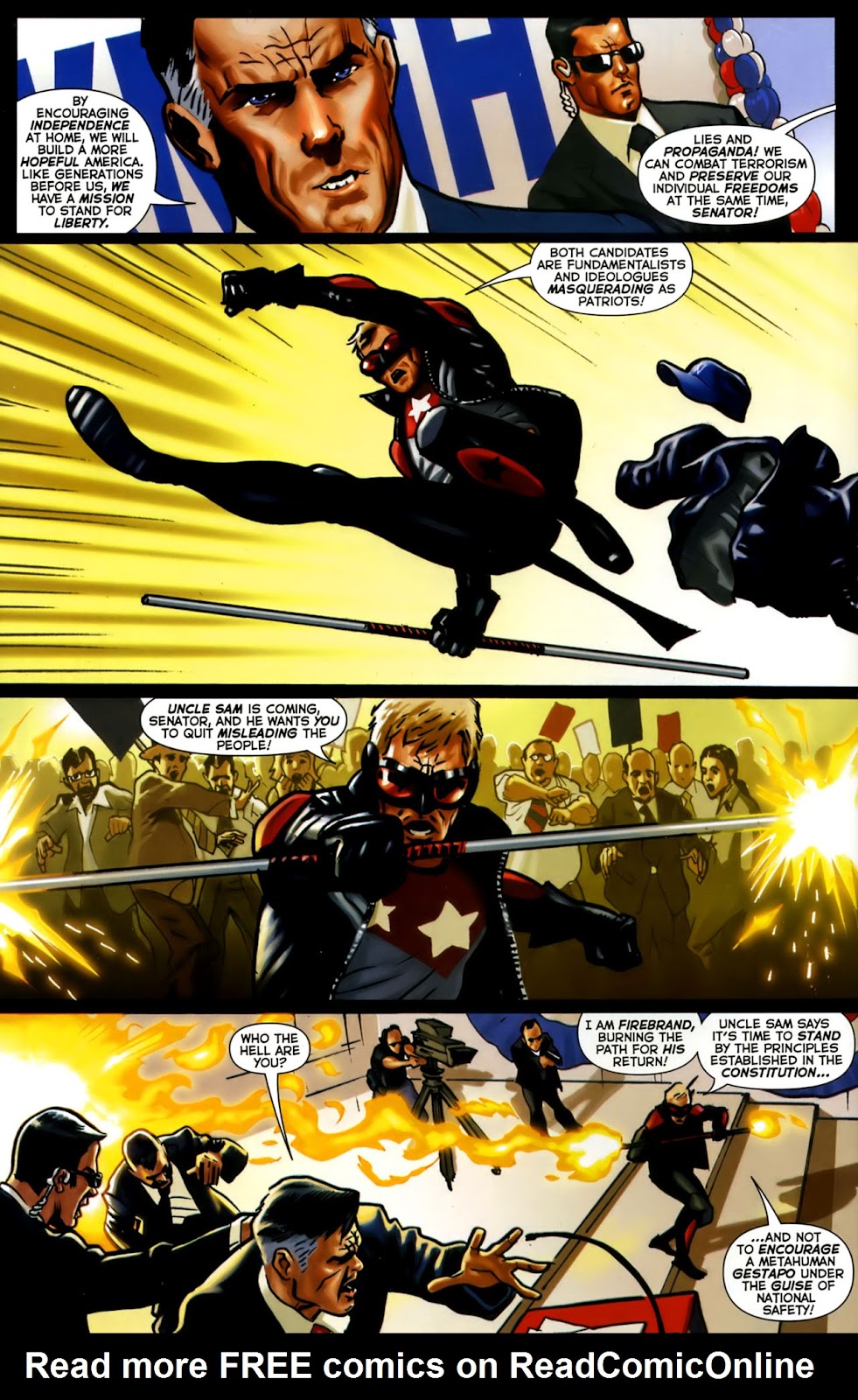 Uncle Sam and the Freedom Fighters (2006) issue 1 - Page 6
