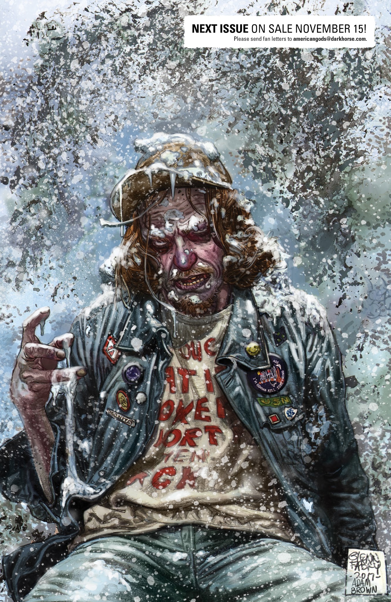 Read online American Gods: Shadows comic -  Issue #8 - 25