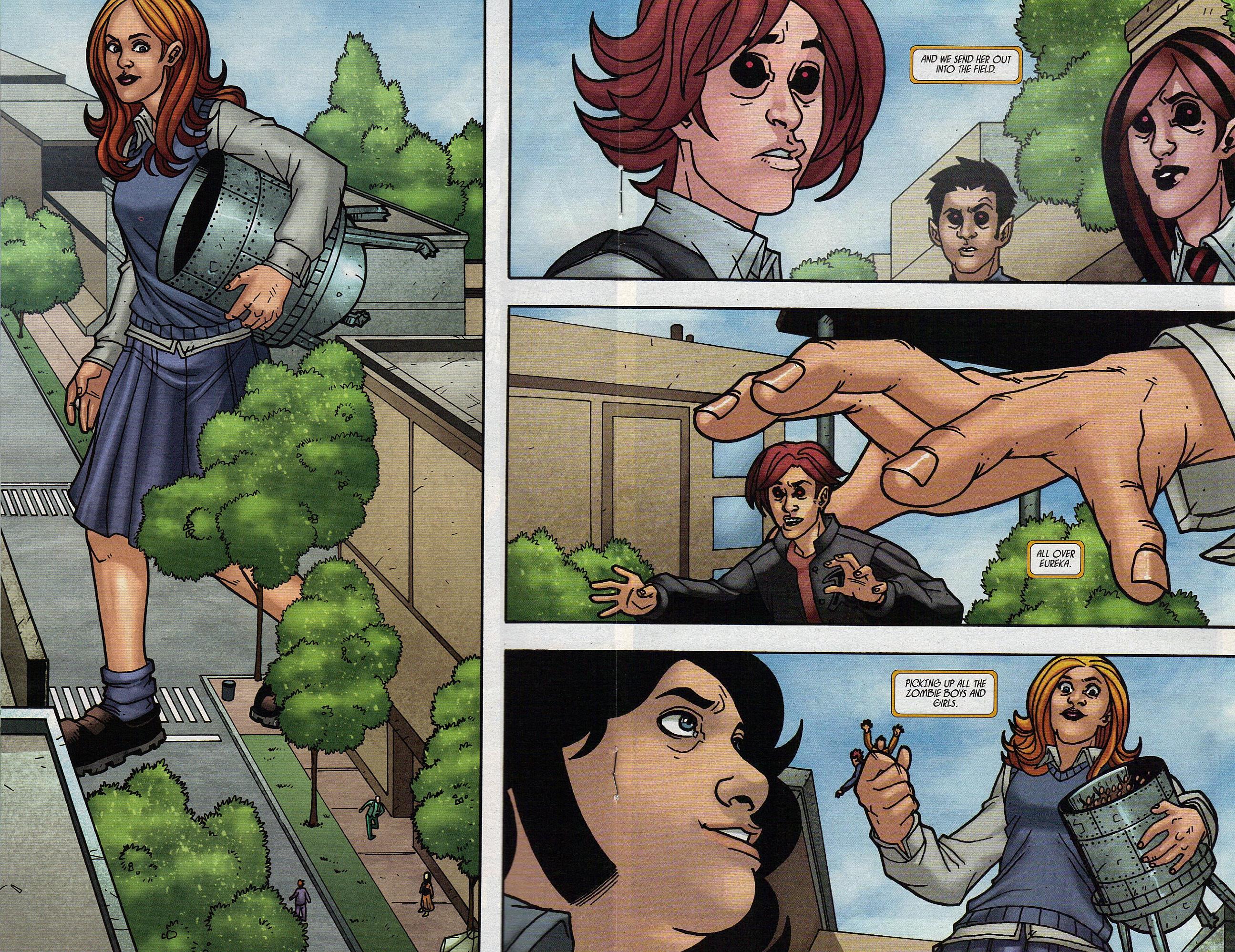 Read online Eureka: Dormant Gene comic -  Issue #4 - 13