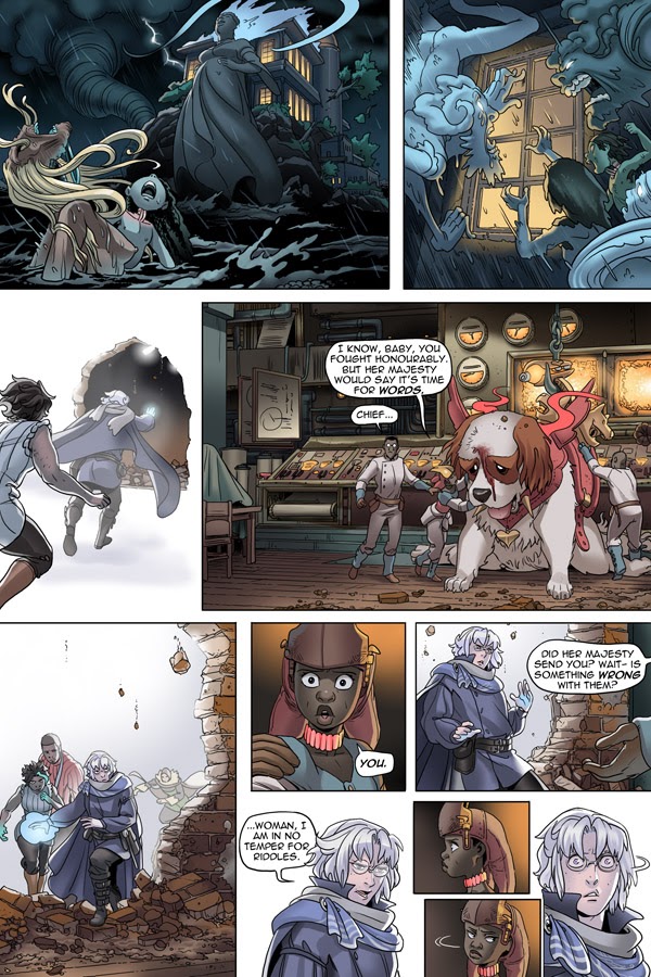 Read online Unsounded comic -  Issue #15 - 142