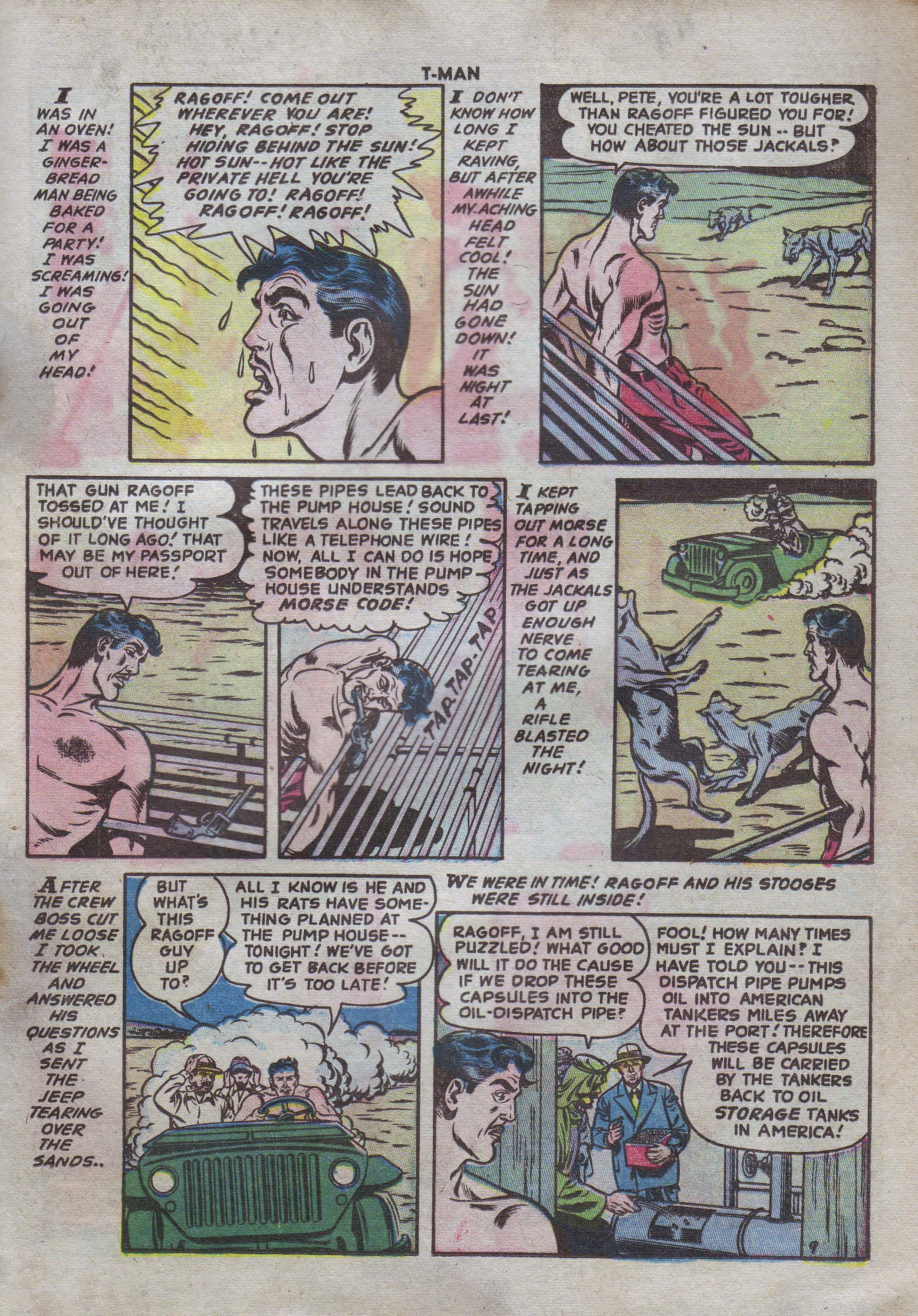 Read online T-Man: World Wide Trouble Shooter comic -  Issue #9 - 11