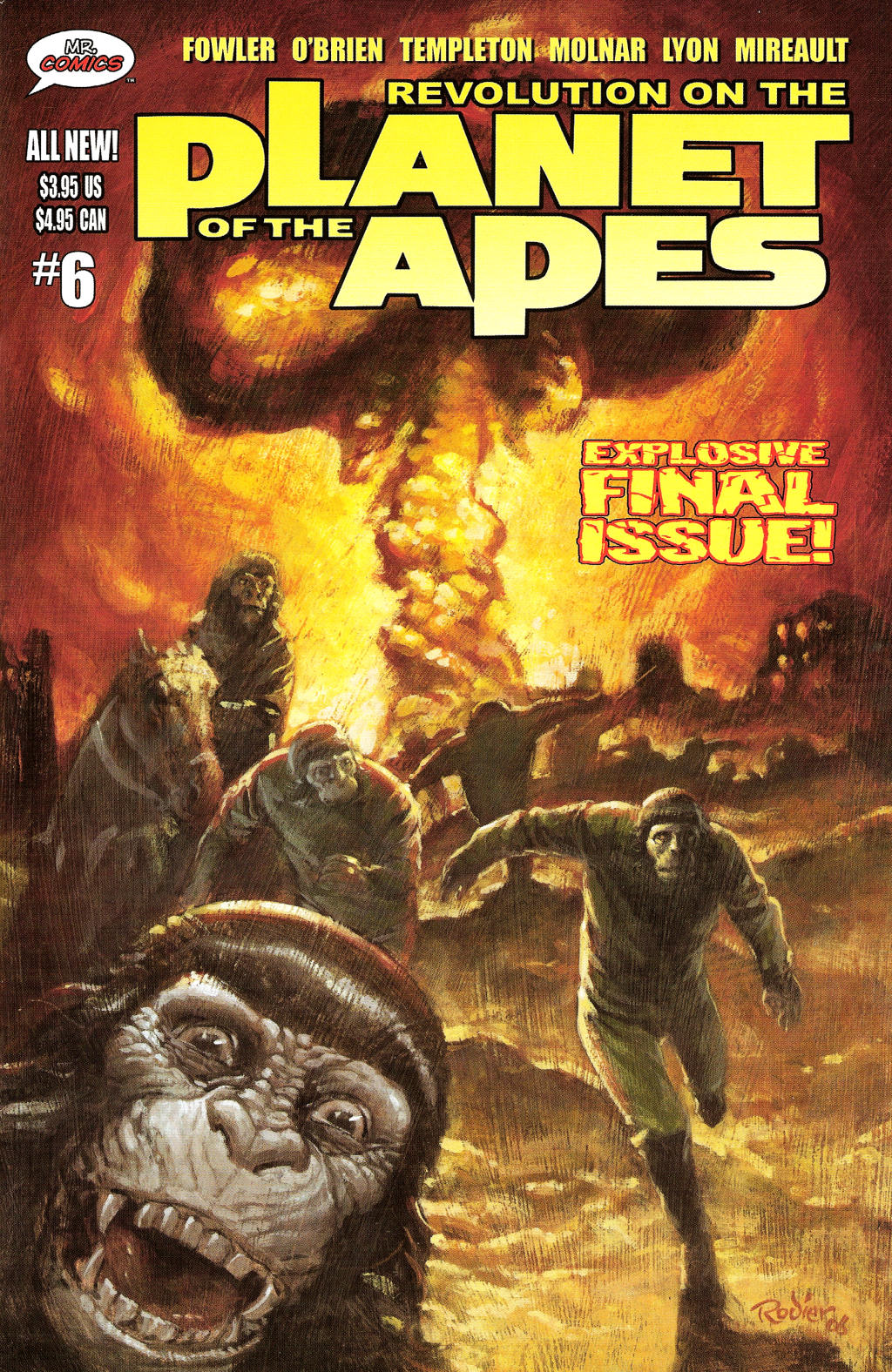 Read online Revolution on the Planet of the Apes comic -  Issue #6 - 1