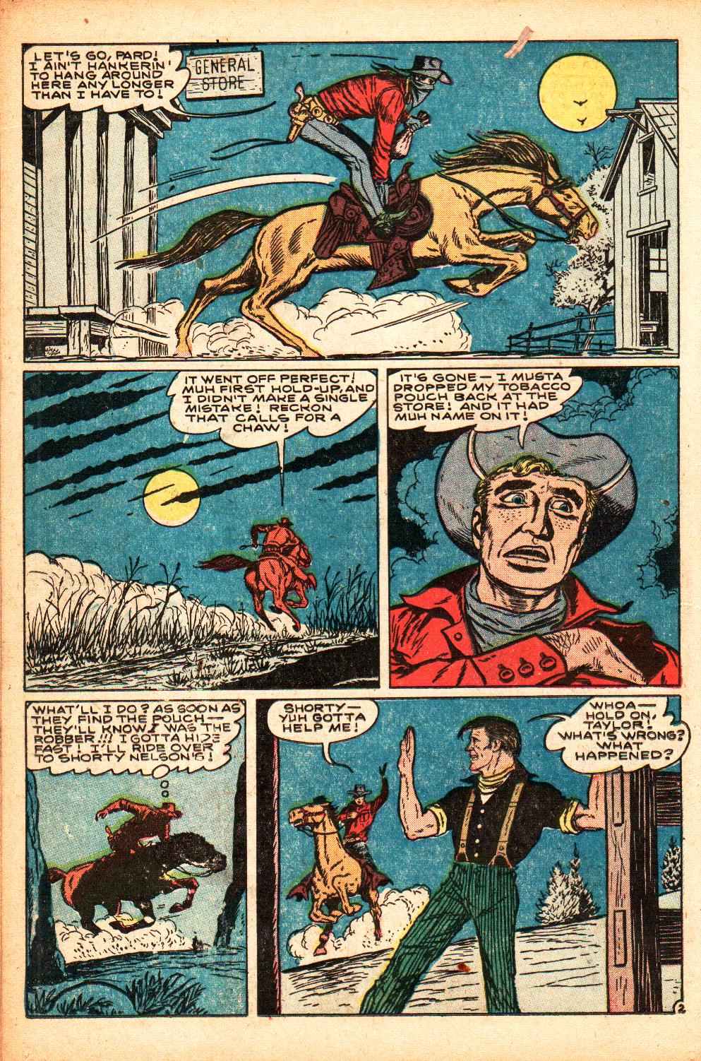 Read online Quick-Trigger Western comic -  Issue #15 - 14