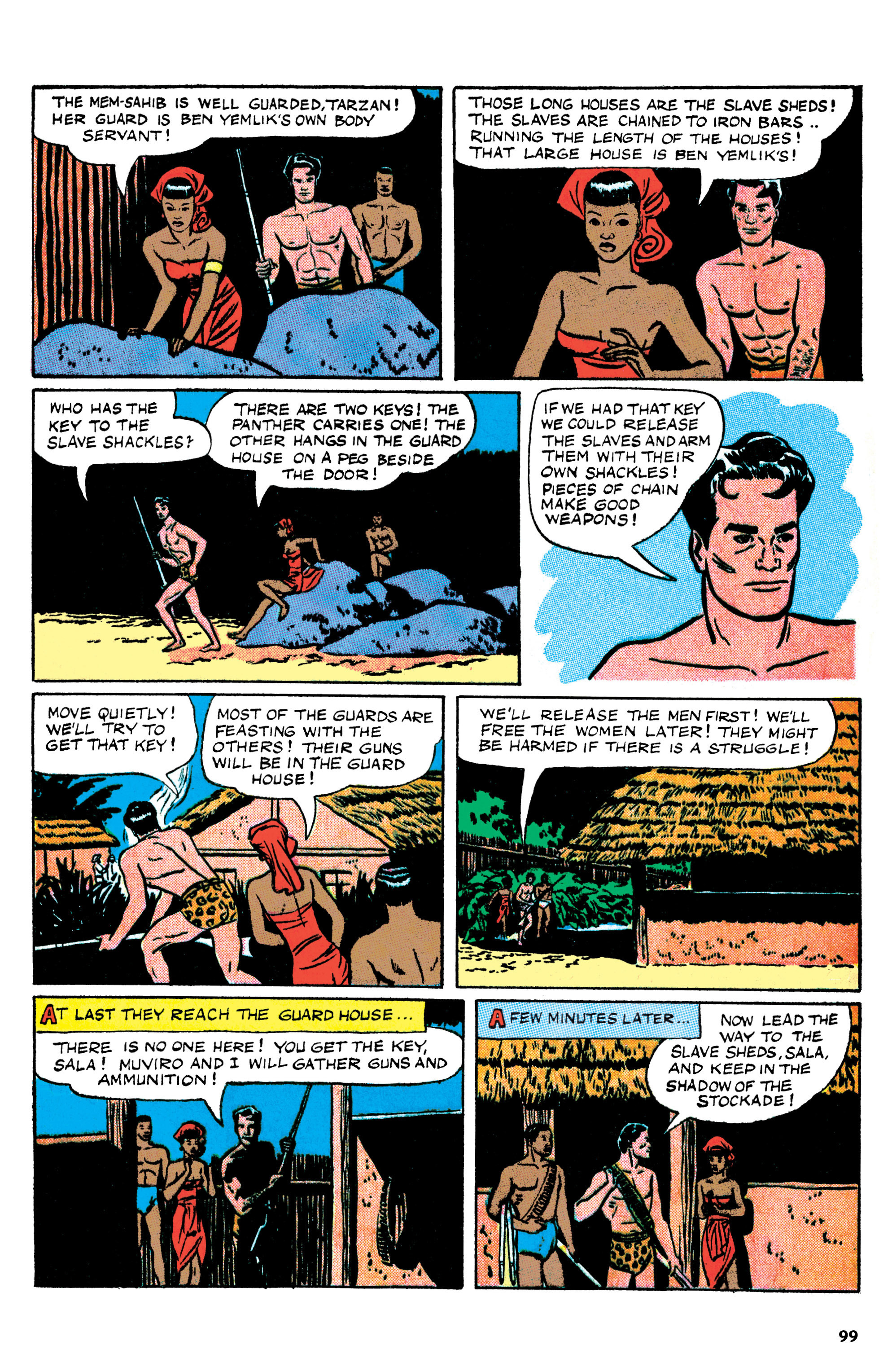 Read online Edgar Rice Burroughs Tarzan: The Jesse Marsh Years Omnibus comic -  Issue # TPB (Part 2) - 1