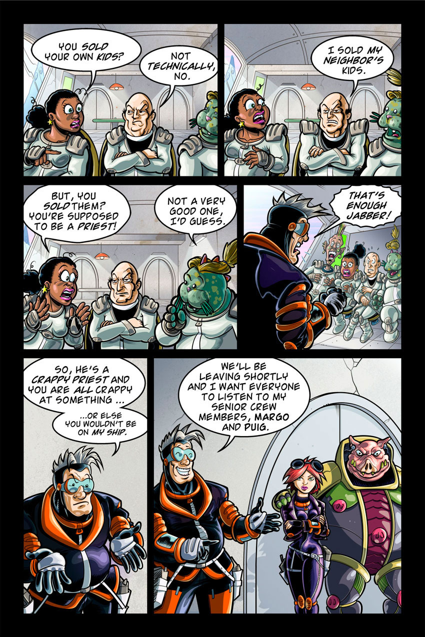 Read online Space Junkies comic -  Issue #1 - 20