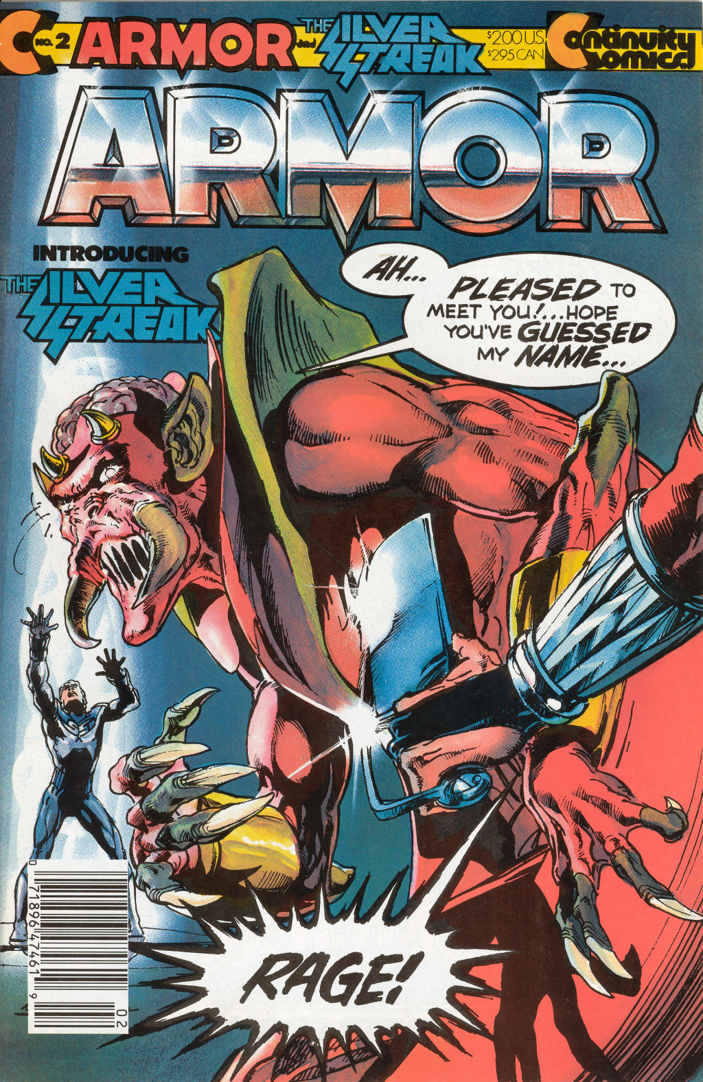 Read online The Revengers featuring Armor and Silver Streak comic -  Issue #2 - 1