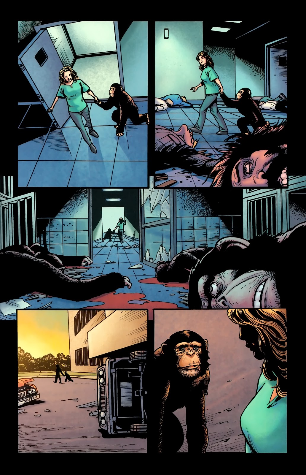 Dawn of the Planet of the Apes:Contagion issue Full - Page 22