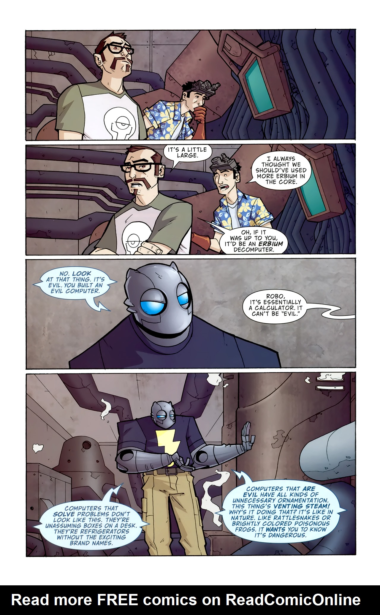 Read online Atomic Robo and the Shadow From Beyond Time comic -  Issue #5 - 5