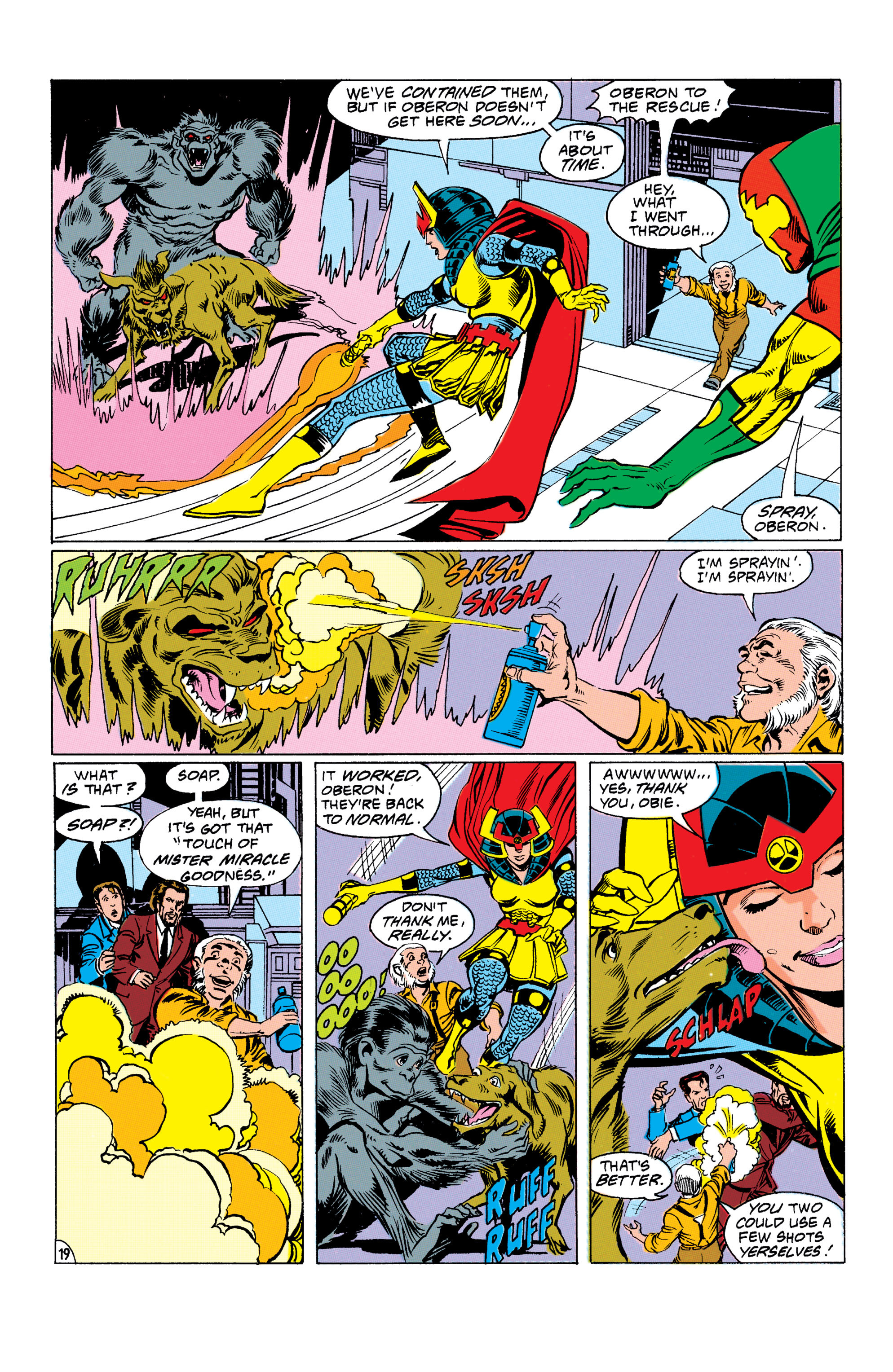 Read online Mister Miracle (1989) comic -  Issue #19 - 20