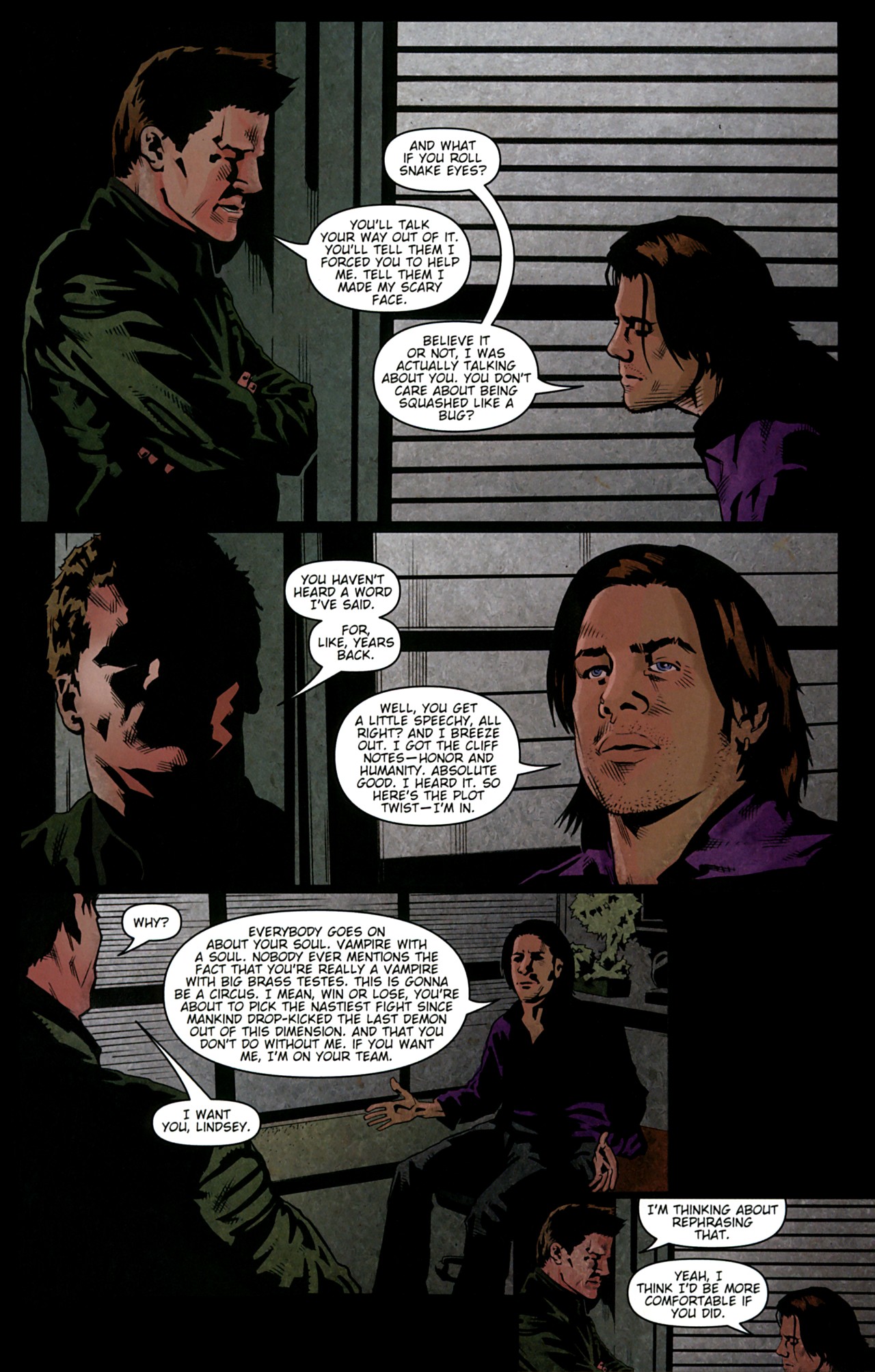 Read online Angel: Not Fade Away comic -  Issue #1 - 13