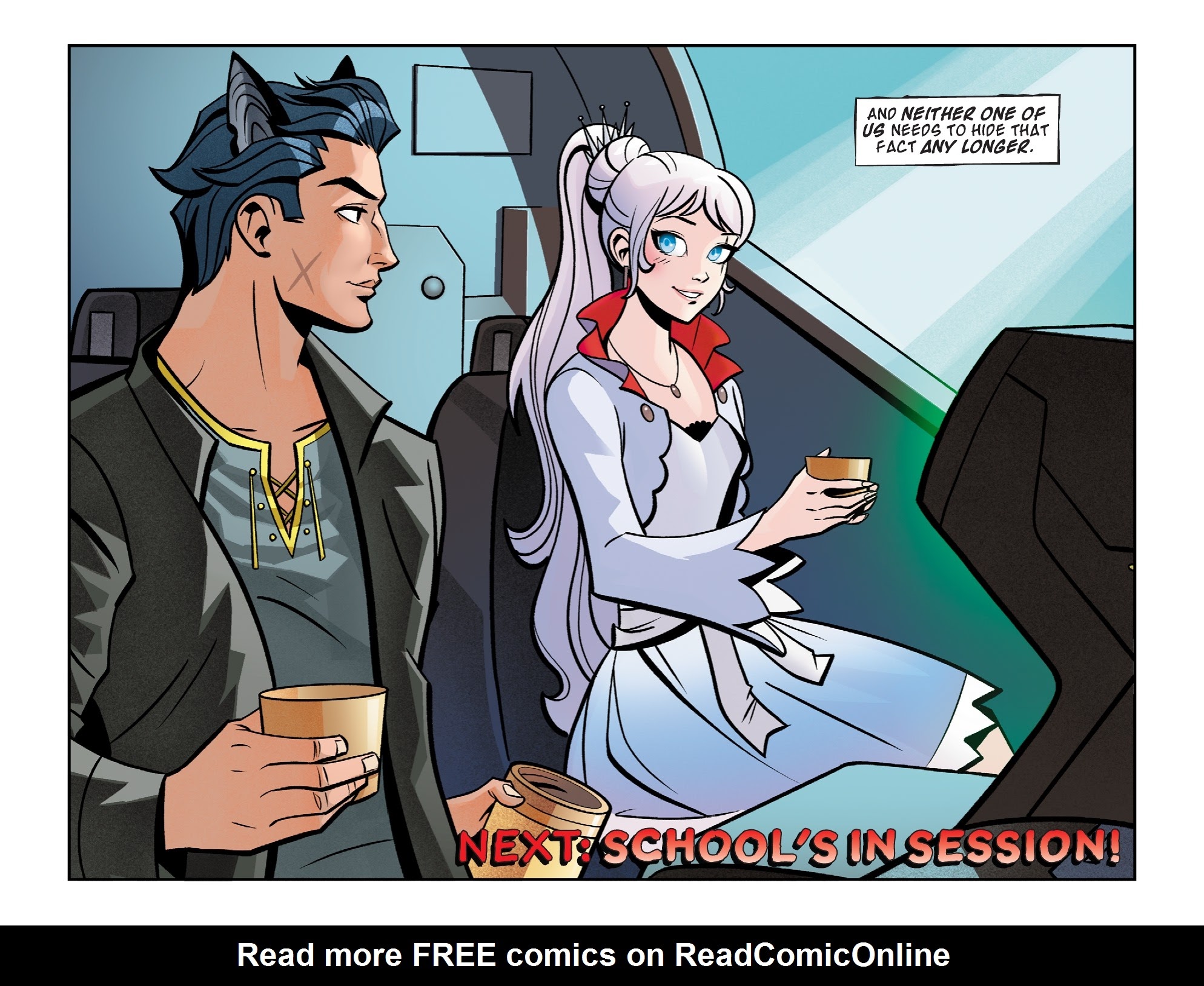 Read online RWBY/Justice League comic -  Issue #3 - 23