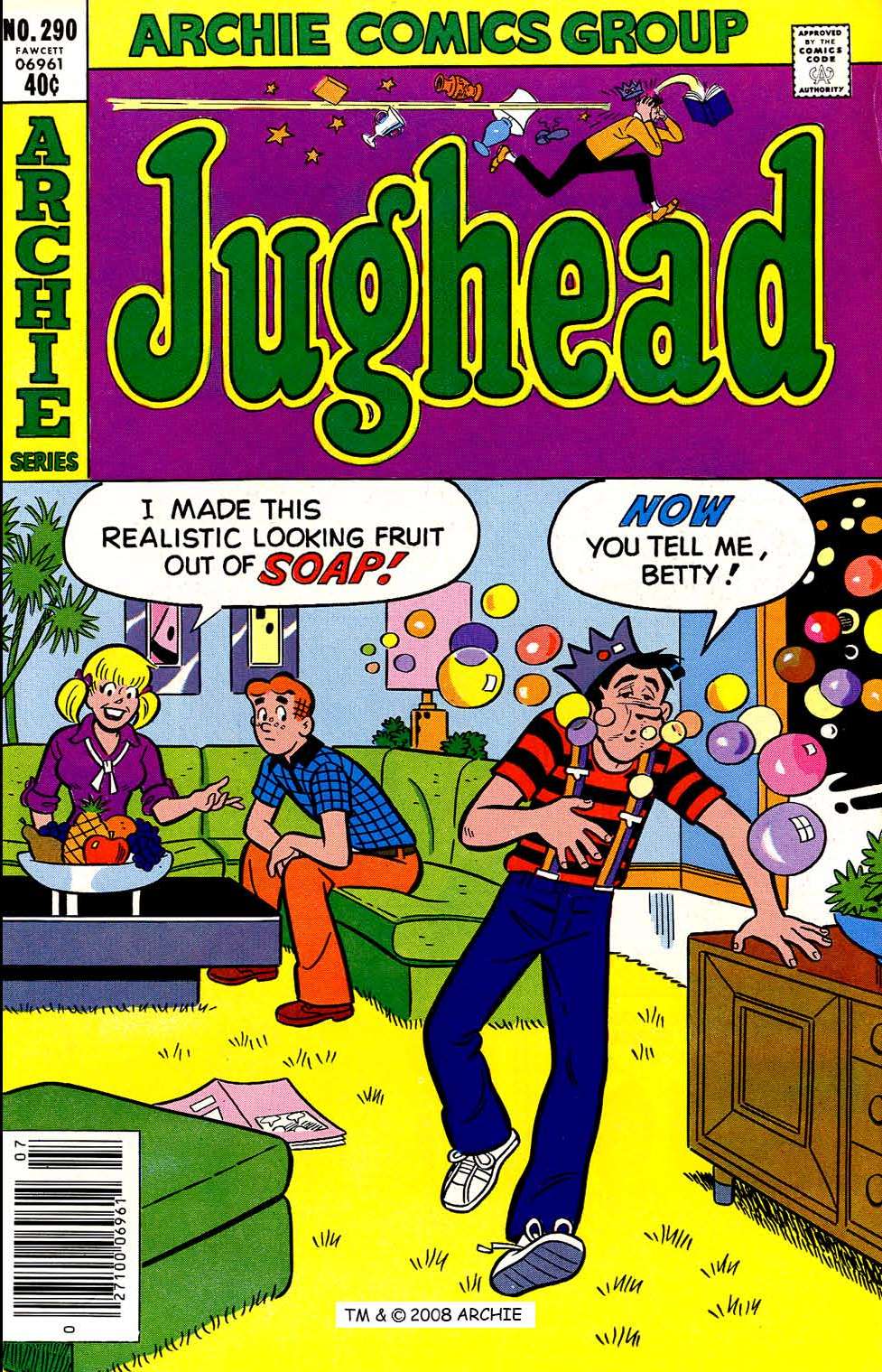Read online Jughead (1965) comic -  Issue #290 - 1