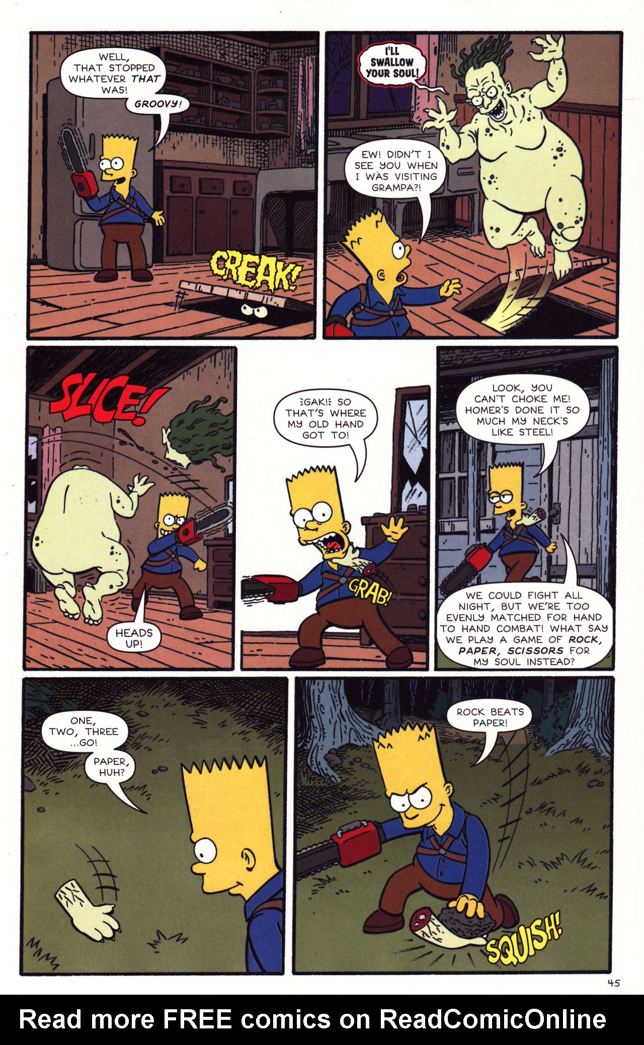 Read online Treehouse of Horror comic -  Issue #13 - 46