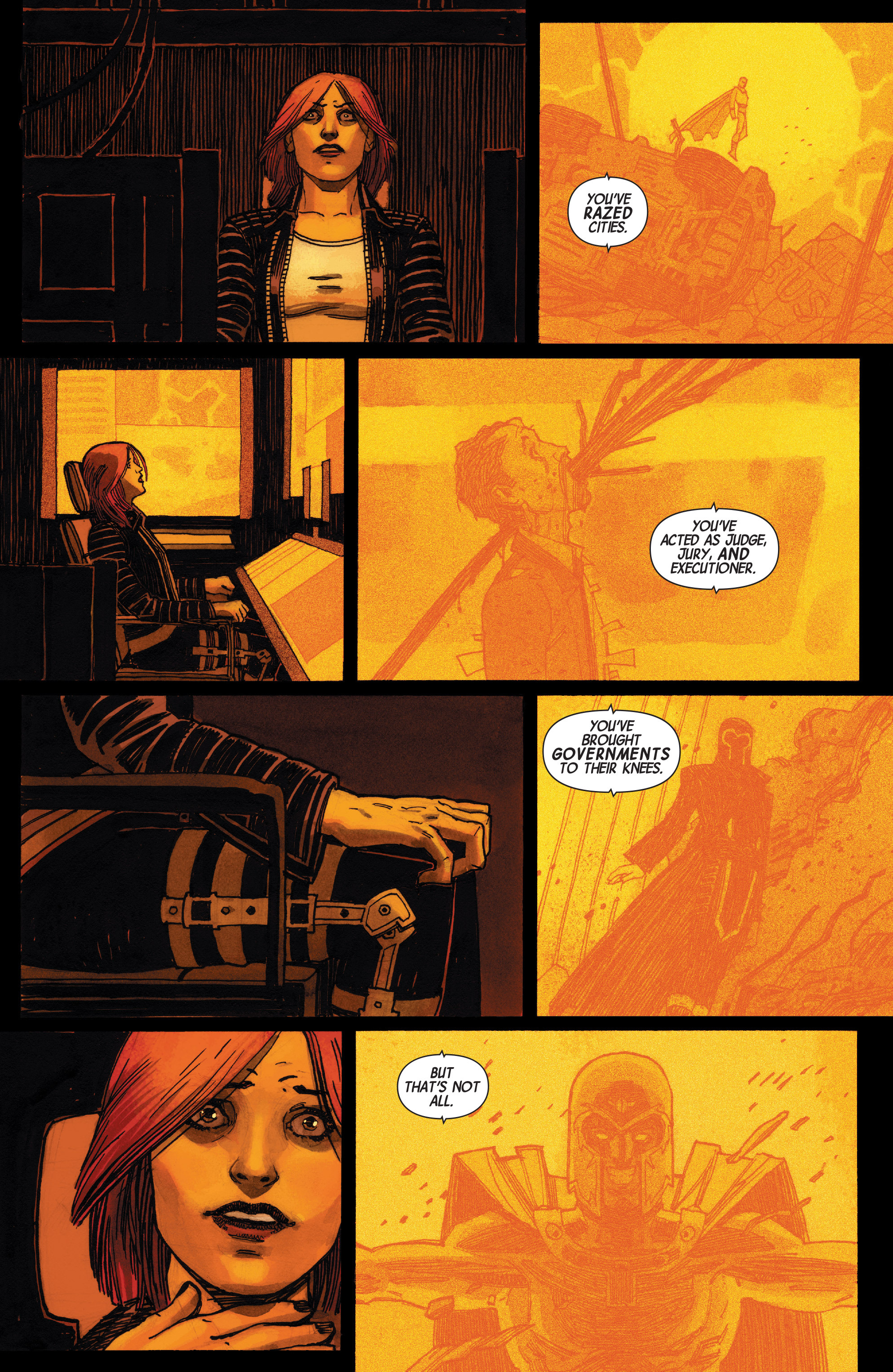 Read online Magneto comic -  Issue #11 - 13