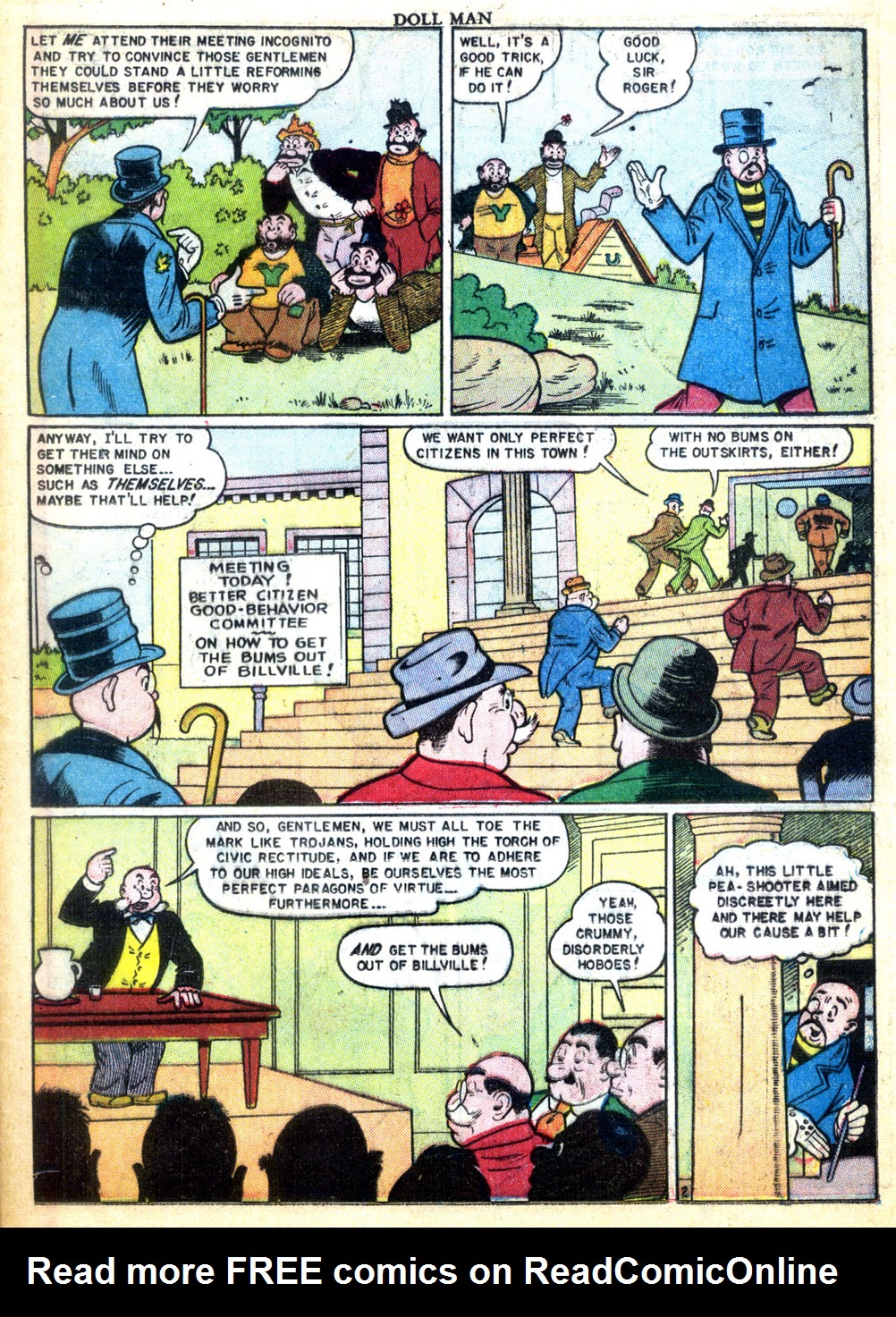 Read online Doll Man comic -  Issue #31 - 35