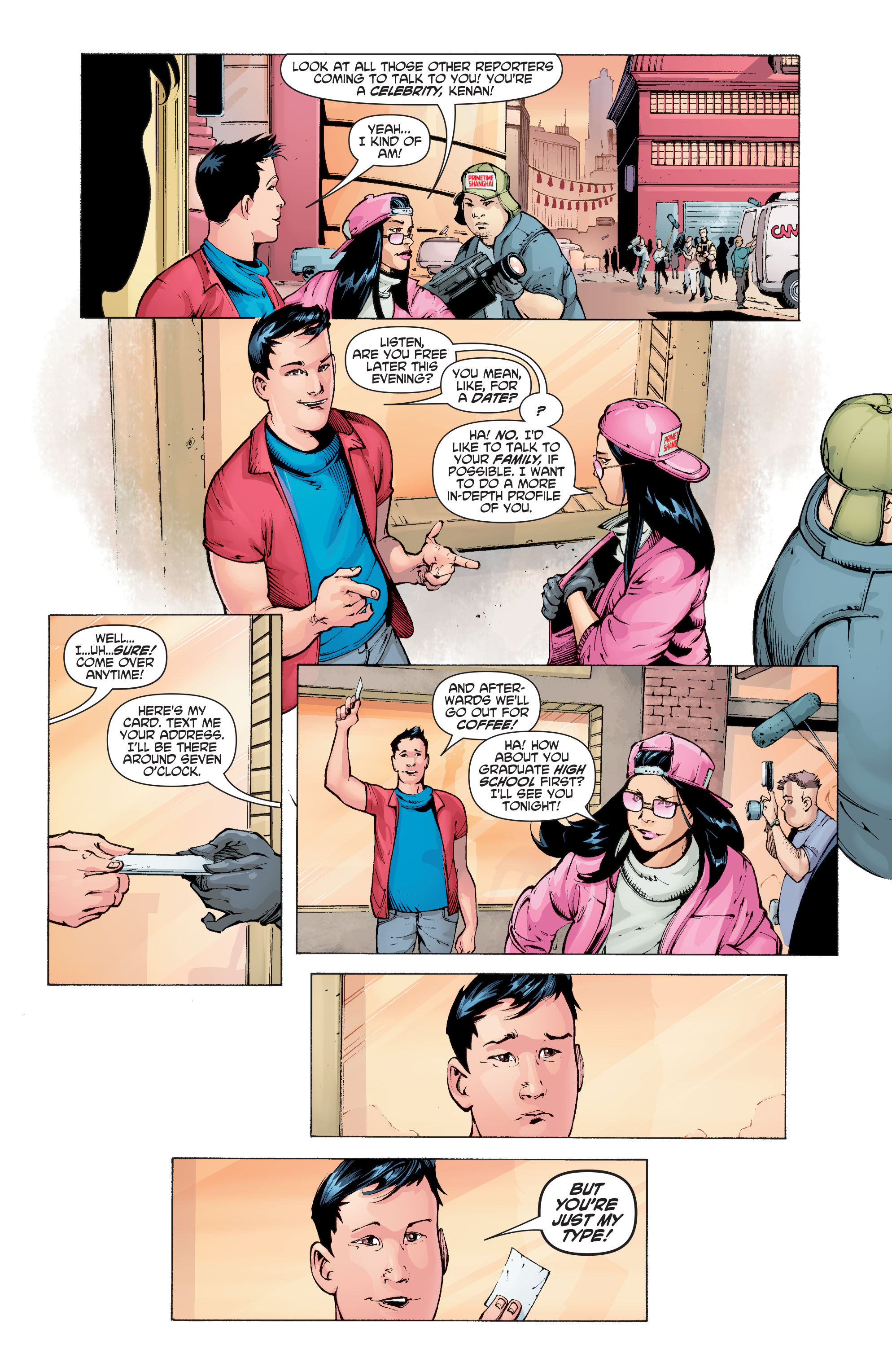 Read online New Super-Man comic -  Issue #1 - 12