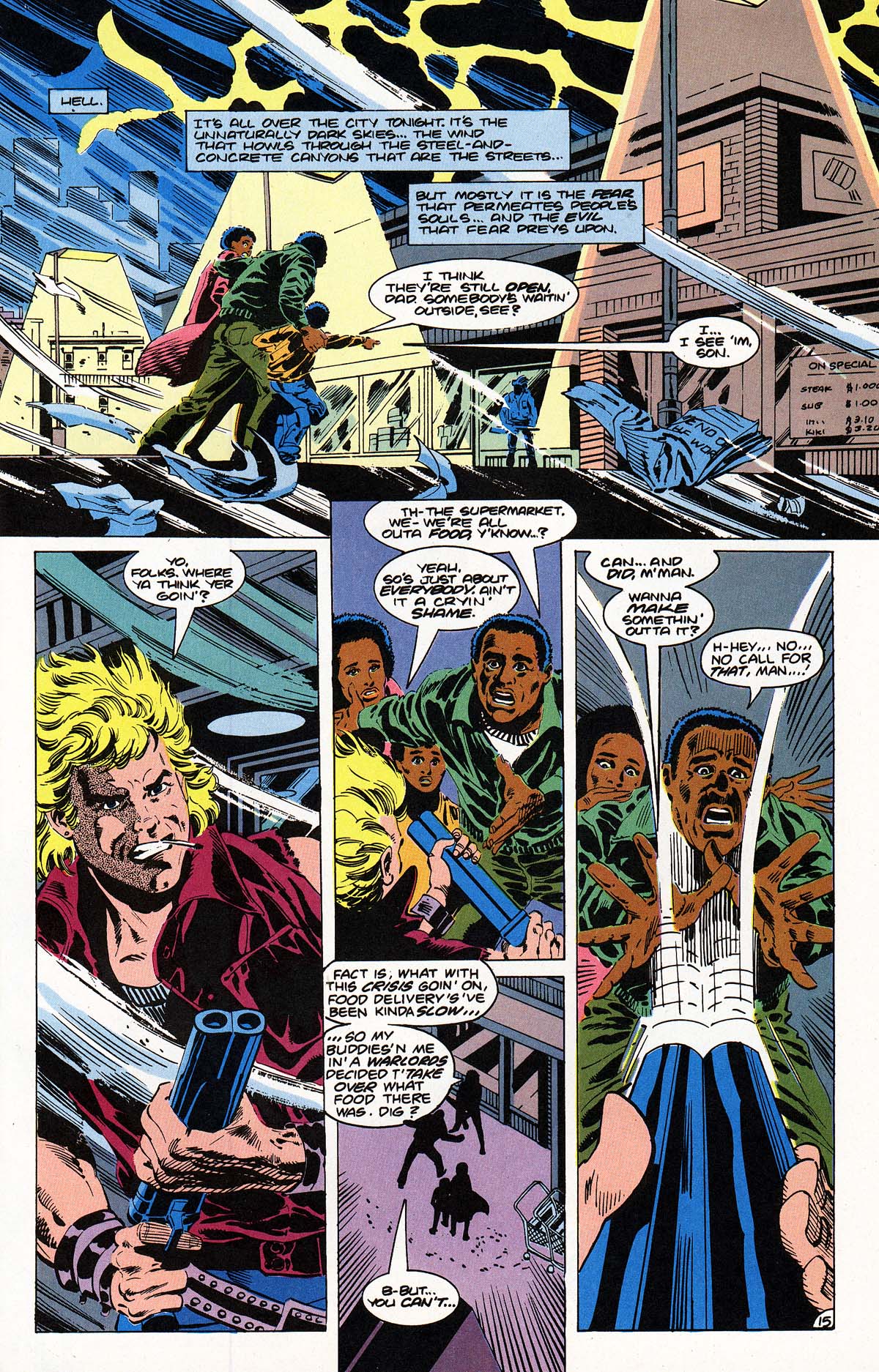 Read online Vigilante (1983) comic -  Issue #22 - 16