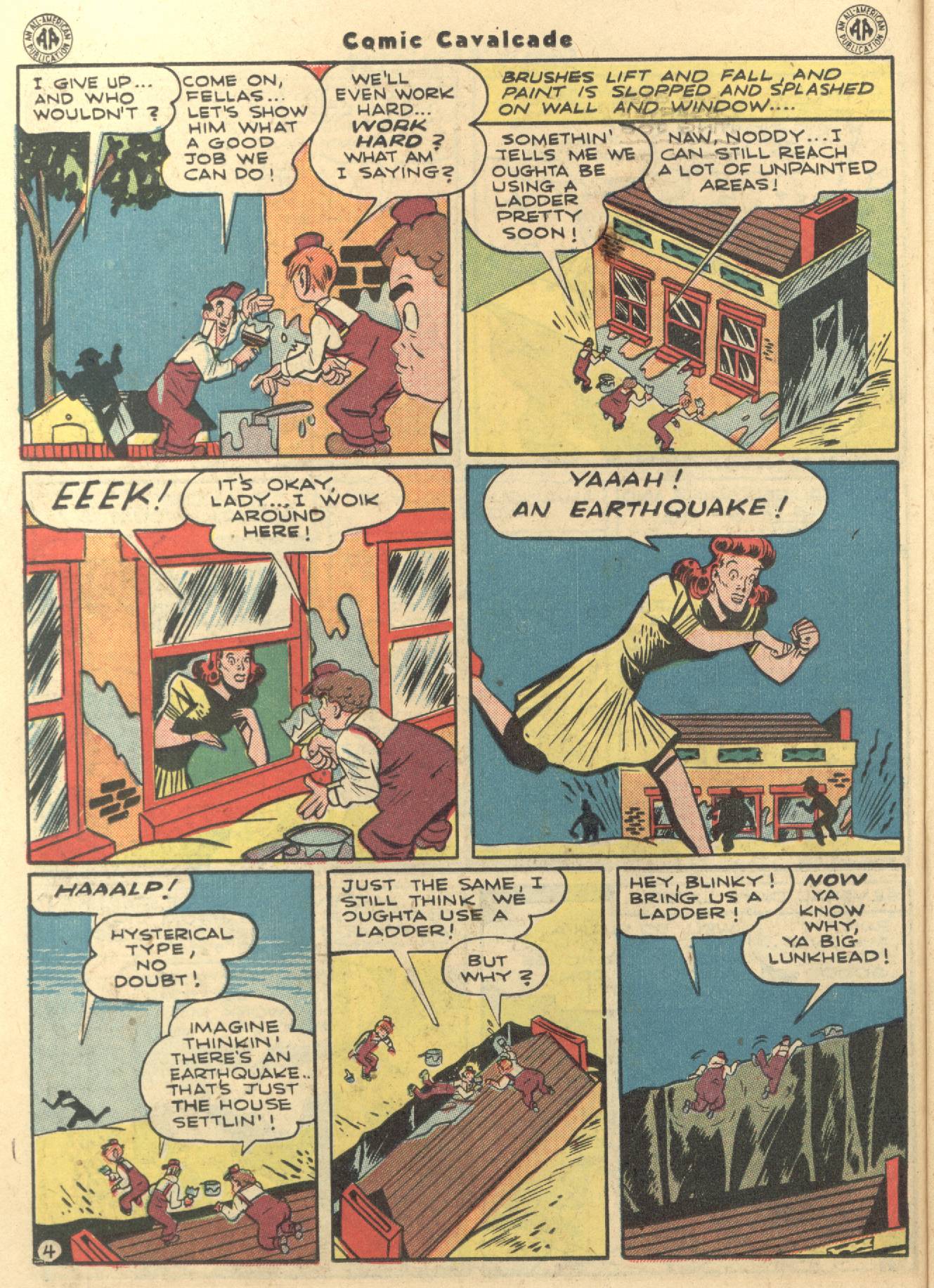 Read online Comic Cavalcade comic -  Issue #12 - 64