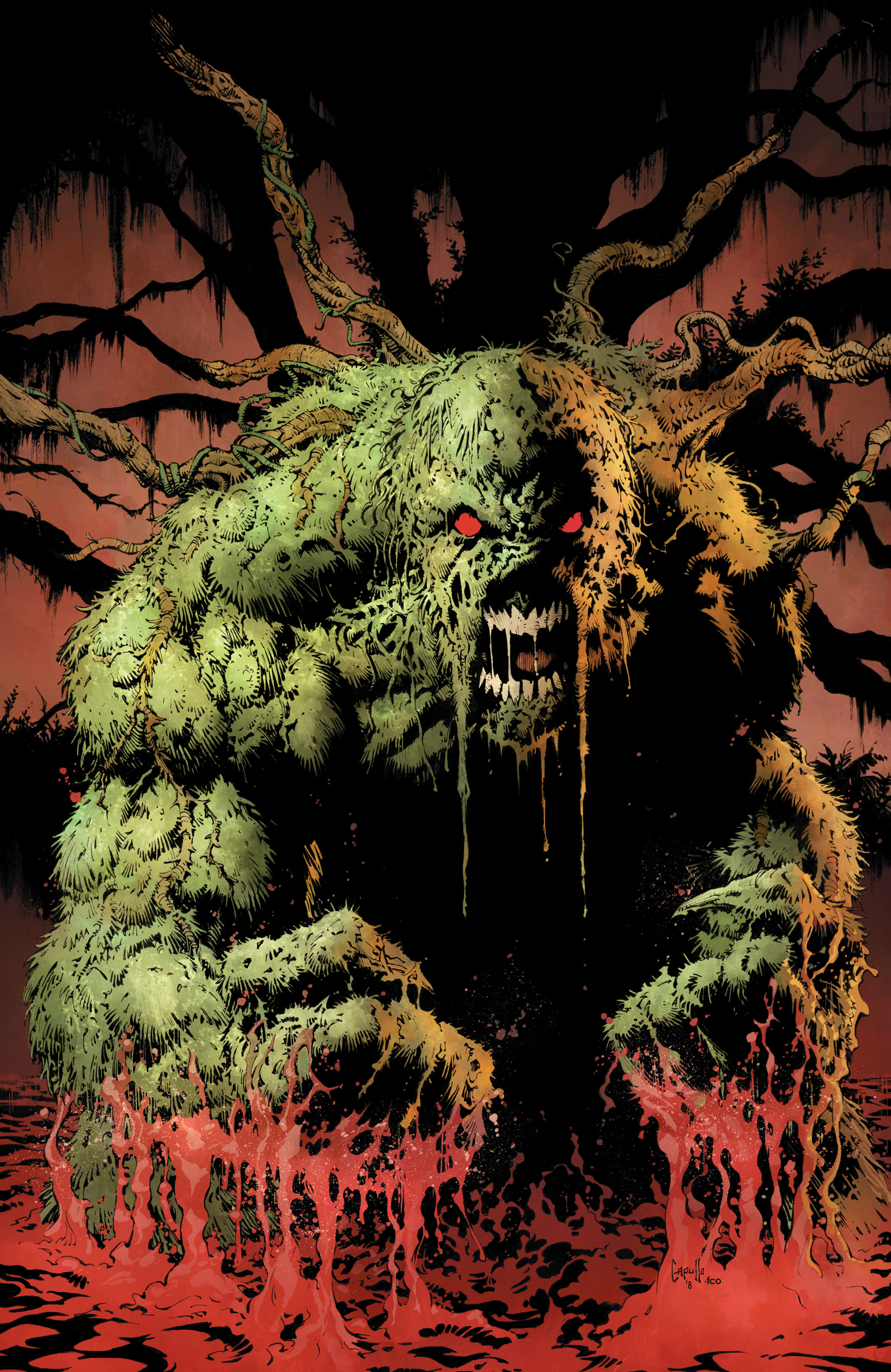 Read online Swamp Thing: Roots of Terror The Deluxe Edition comic -  Issue # TPB (Part 1) - 49
