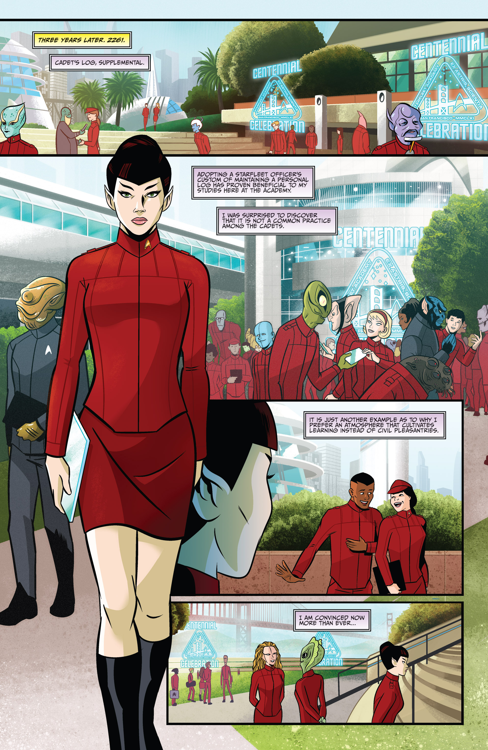 Read online Star Trek: Starfleet Academy (2015) comic -  Issue #1 - 8