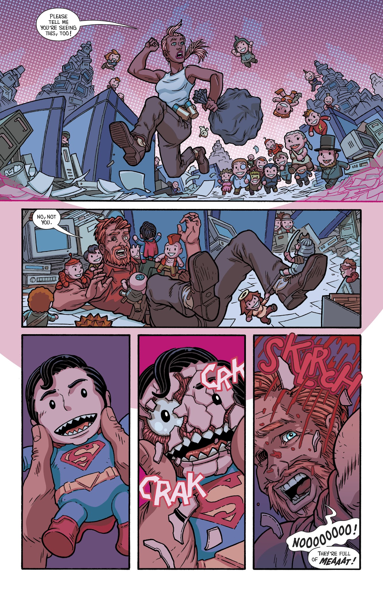 Read online Cave Carson Has a Cybernetic Eye/Swamp Thing Special comic -  Issue # Full - 23