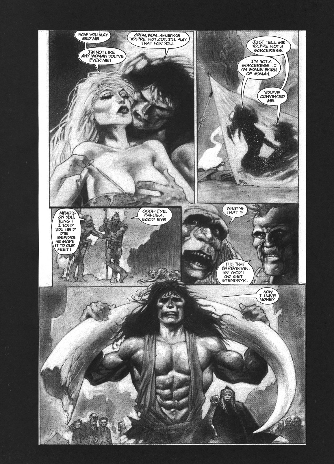 Read online Conan the Savage comic -  Issue #8 - 21