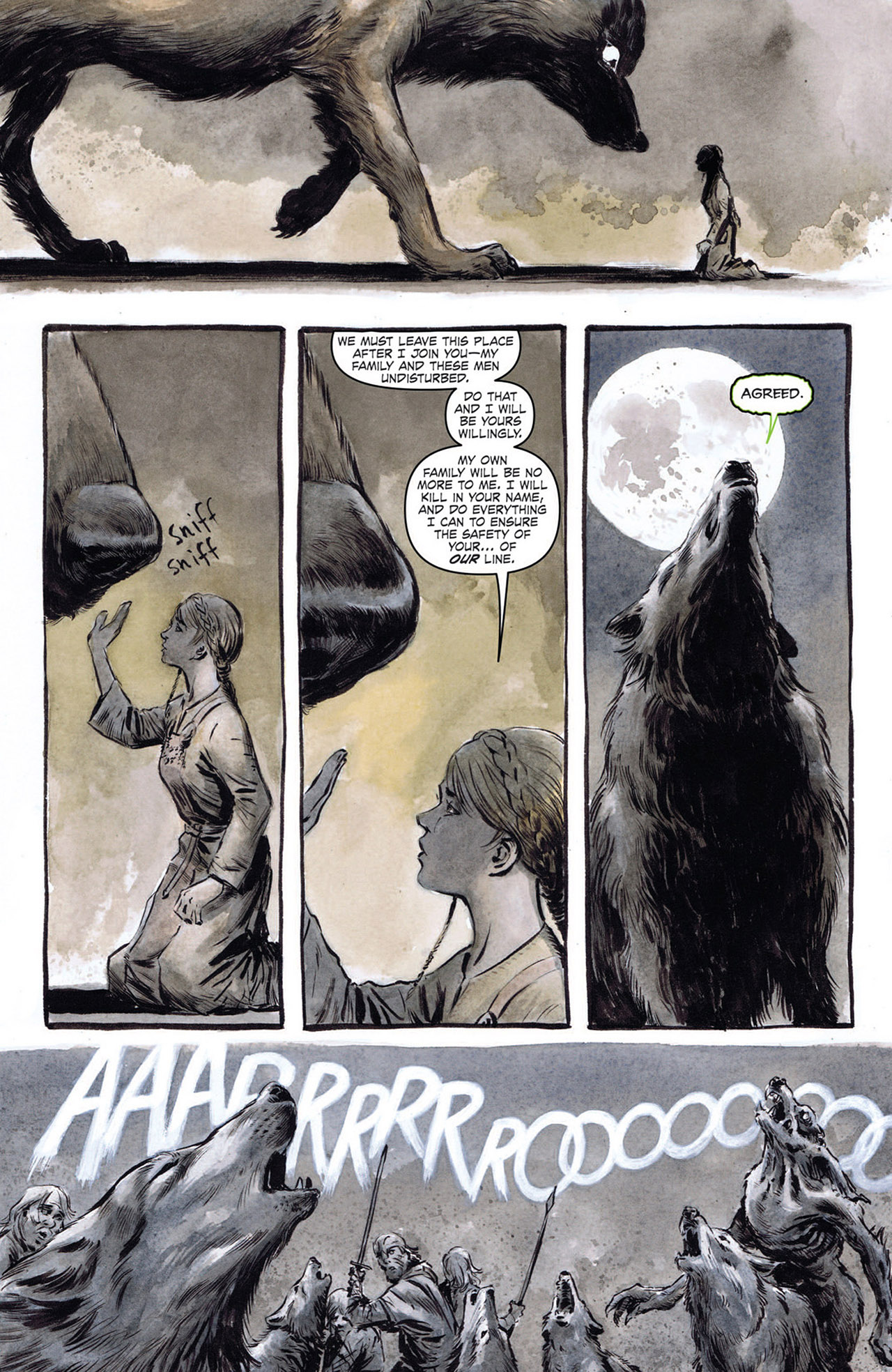 Read online Night of 1000 Wolves comic -  Issue #3 - 16