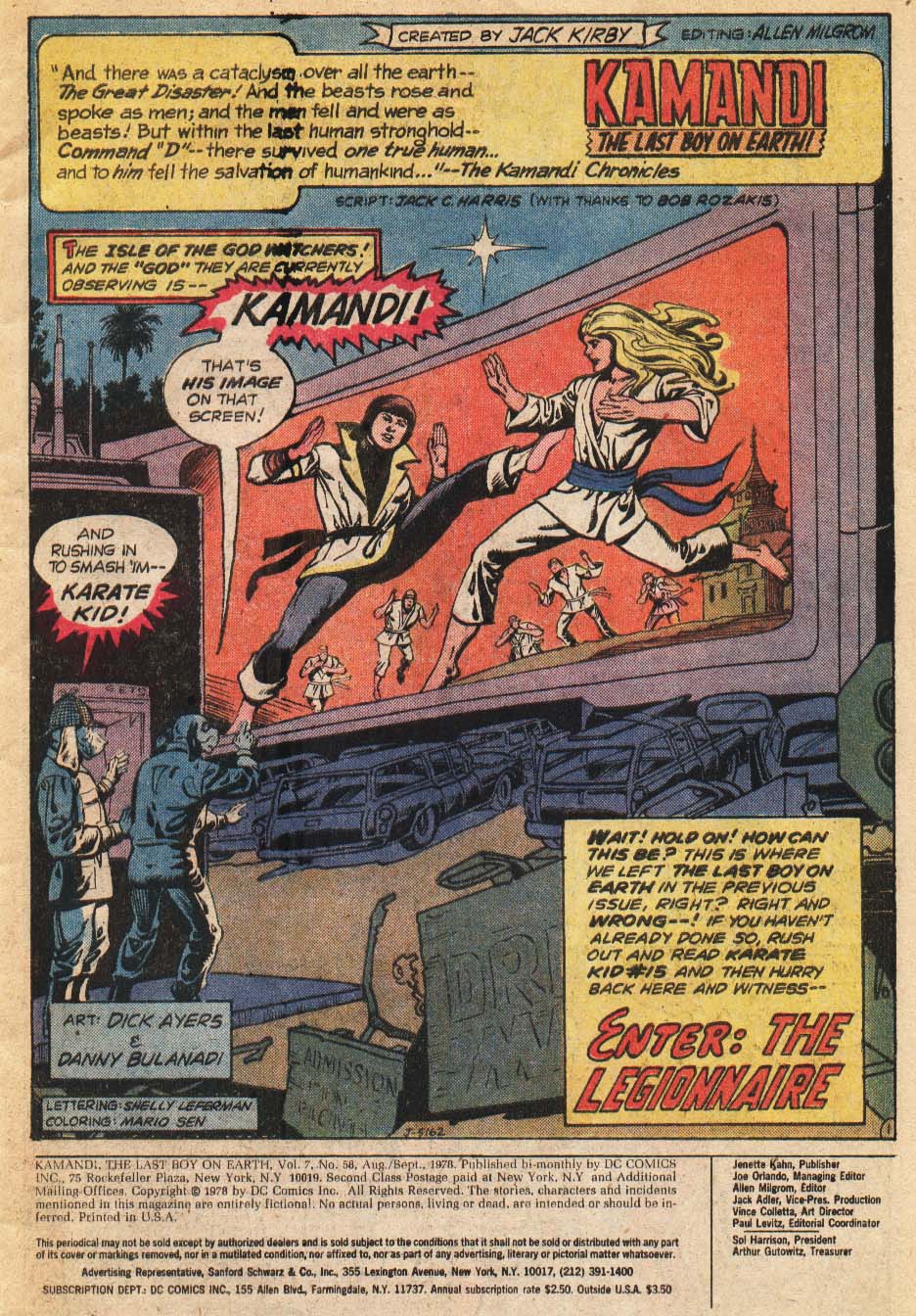 Read online Kamandi, The Last Boy On Earth comic -  Issue #58 - 3