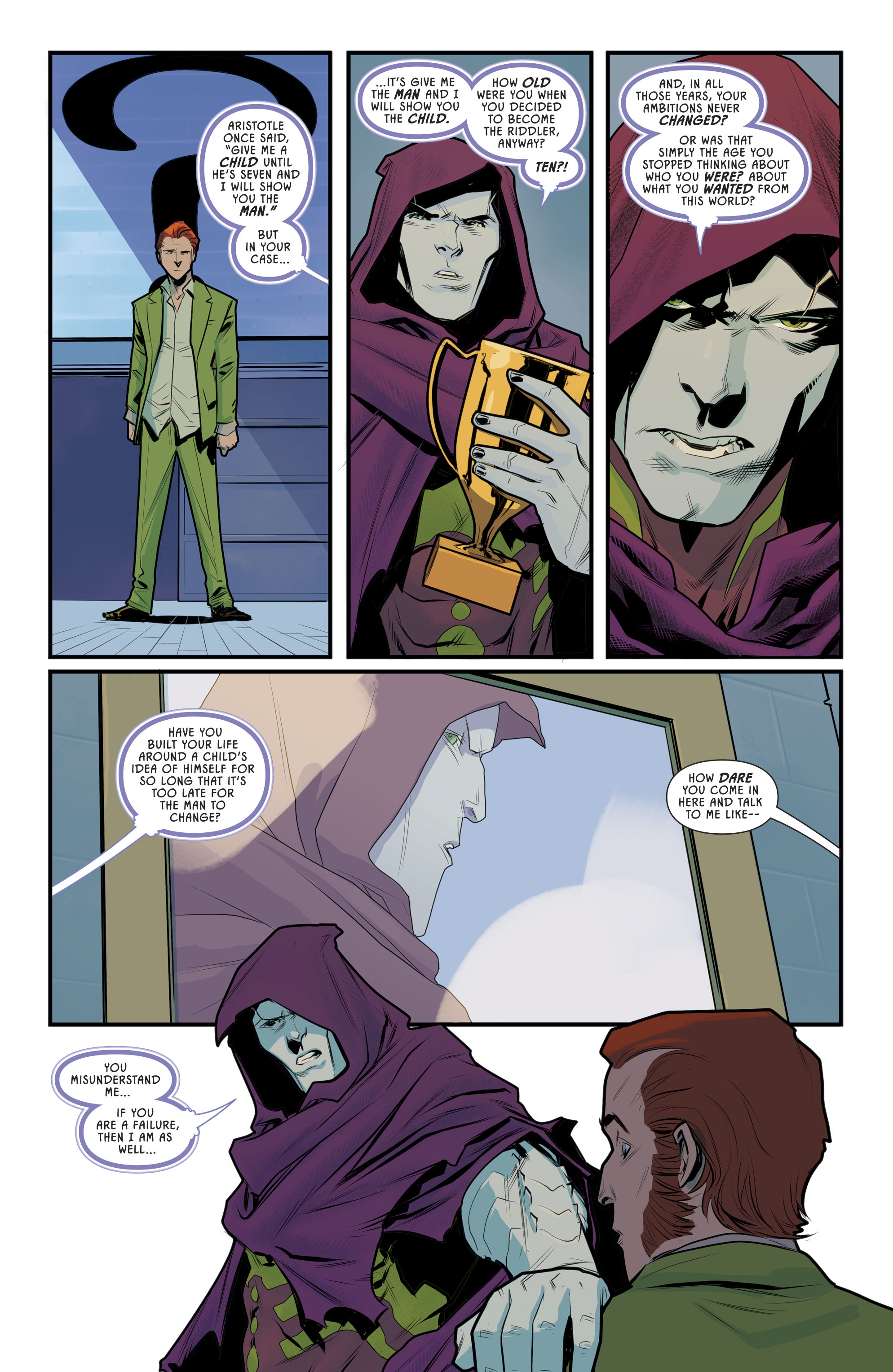Read online The Riddler: Year of the Villain comic -  Issue #1 - 10